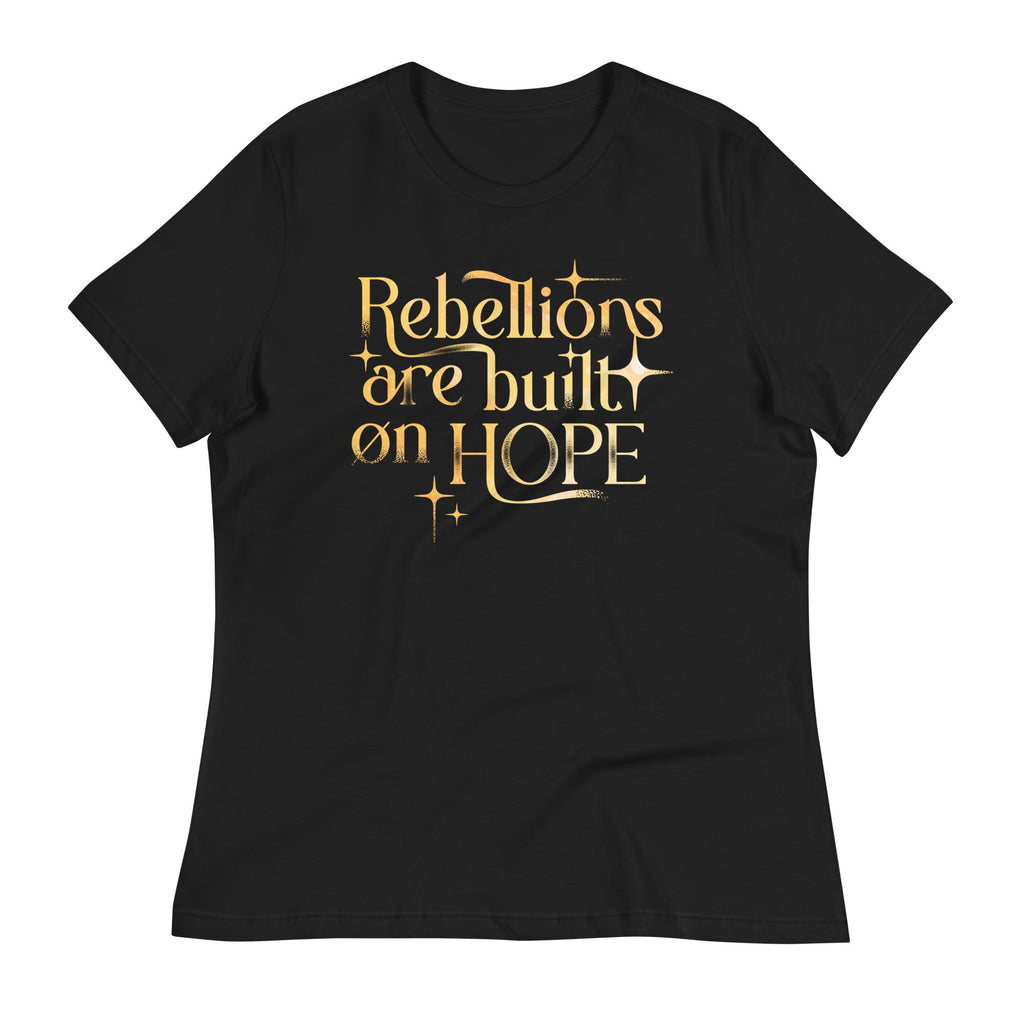 Rebellions Are Built On Hope Women's Signature Tee Hoodie, Sweatshirt | CoreVibeTees.com (Image 1)