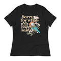 Sorry For What My Face Said Women's Signature Tee