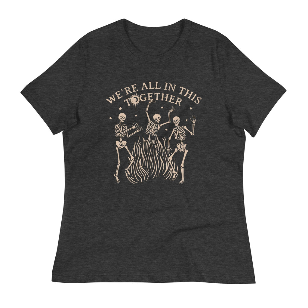 We're All In This Together Women's Signature Tee Hoodie, Sweatshirt | CoreVibeTees.com (Image 3)