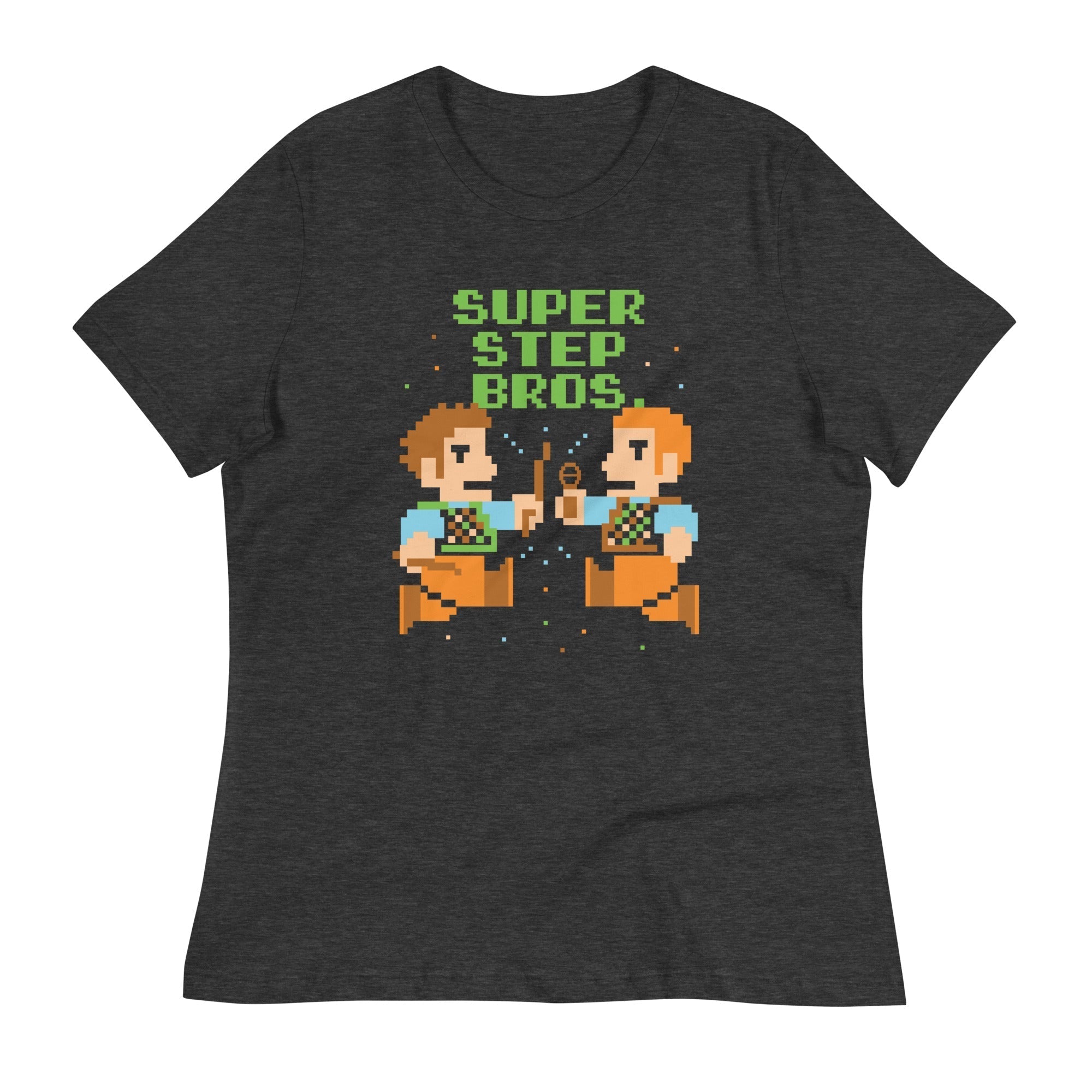 Super Step Bros Women's Signature Tee Hoodie, Sweatshirt | CoreVibeTees.com (Image 3)