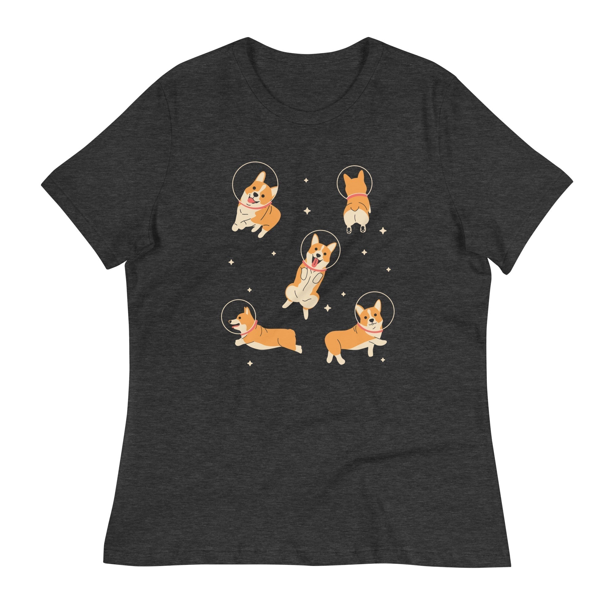 Corgis In Space Women's Signature Tee Hoodie, Sweatshirt | CoreVibeTees.com (Image 3)