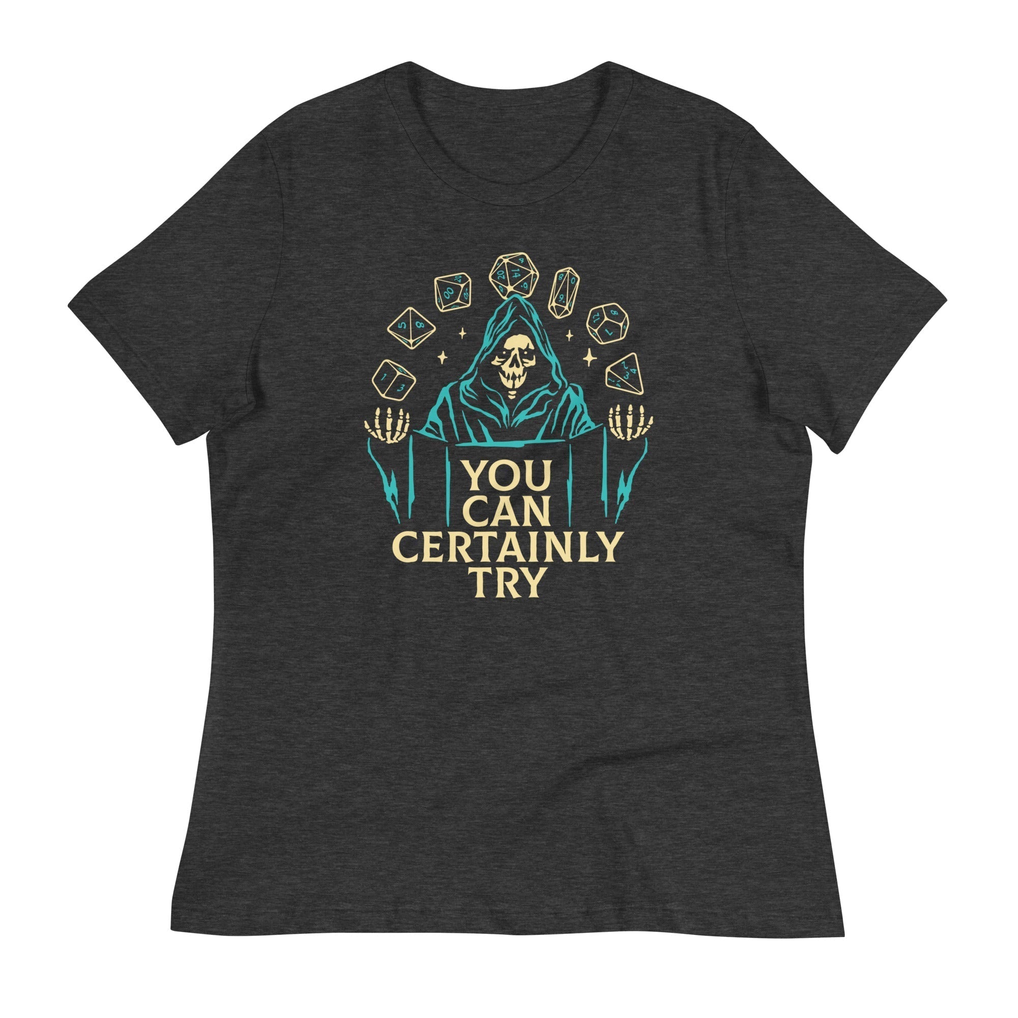 You Can Certainly Try Women's Signature Tee Hoodie, Sweatshirt | CoreVibeTees.com (Image 1)