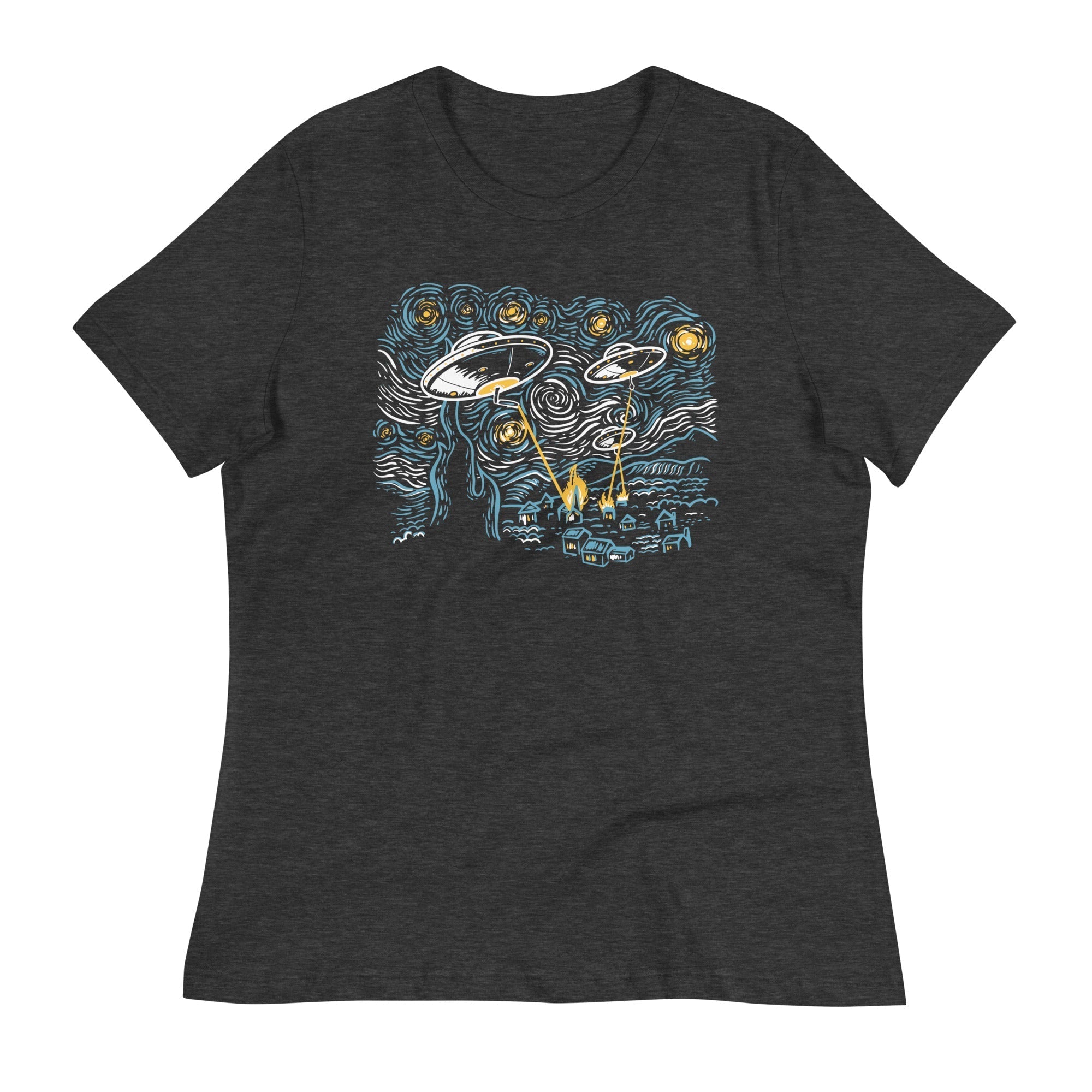 Starry Invasion Women's Signature Tee Hoodie, Sweatshirt | CoreVibeTees.com (Image 3)