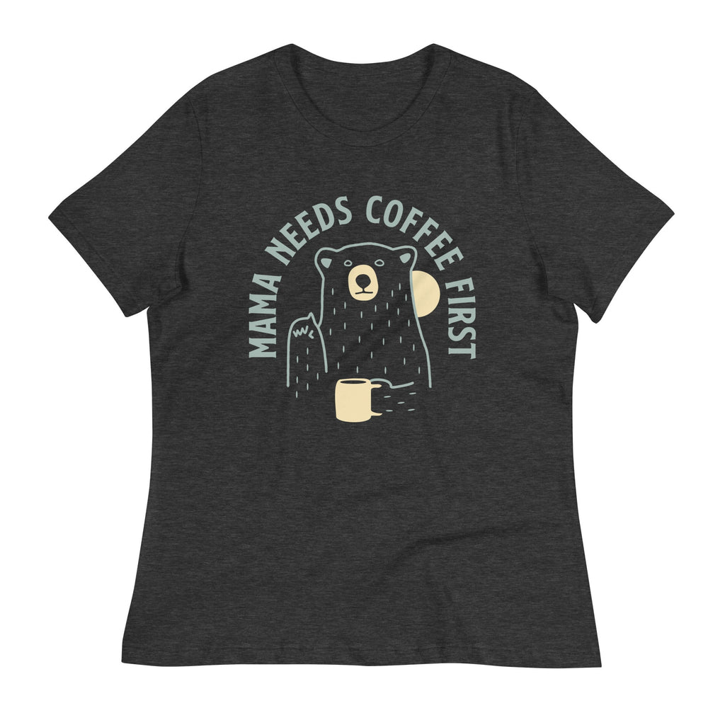 Mama Needs Coffee First Women's Signature Tee Hoodie, Sweatshirt | CoreVibeTees.com (Image 3)