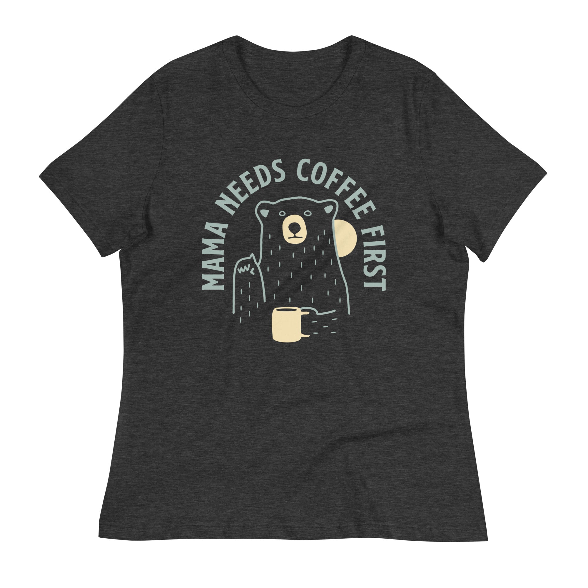 Mama Needs Coffee First Women's Signature Tee Hoodie, Sweatshirt | CoreVibeTees.com (Image 3)