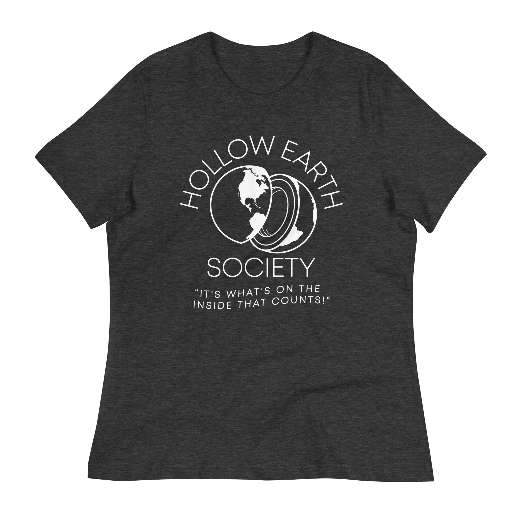 Hollow Earth Society Women's Signature Tee Hoodie, Sweatshirt | CoreVibeTees.com (Image 1)