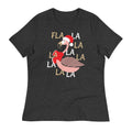 Fla La La Lamingo Women's Signature Tee Hoodie, Sweatshirt | CoreVibeTees.com (Image 1)