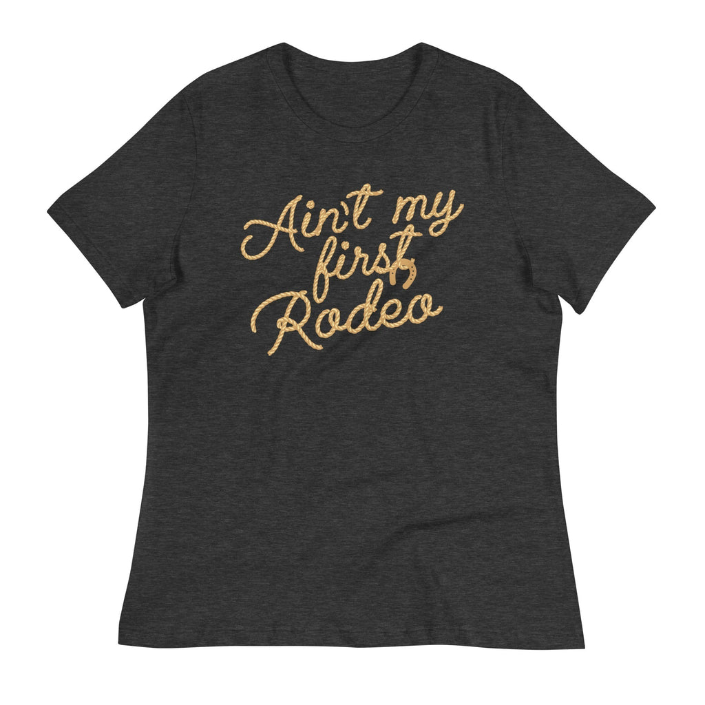 Ain't My First Rodeo Women's Signature Tee Hoodie, Sweatshirt | CoreVibeTees.com (Image 1)