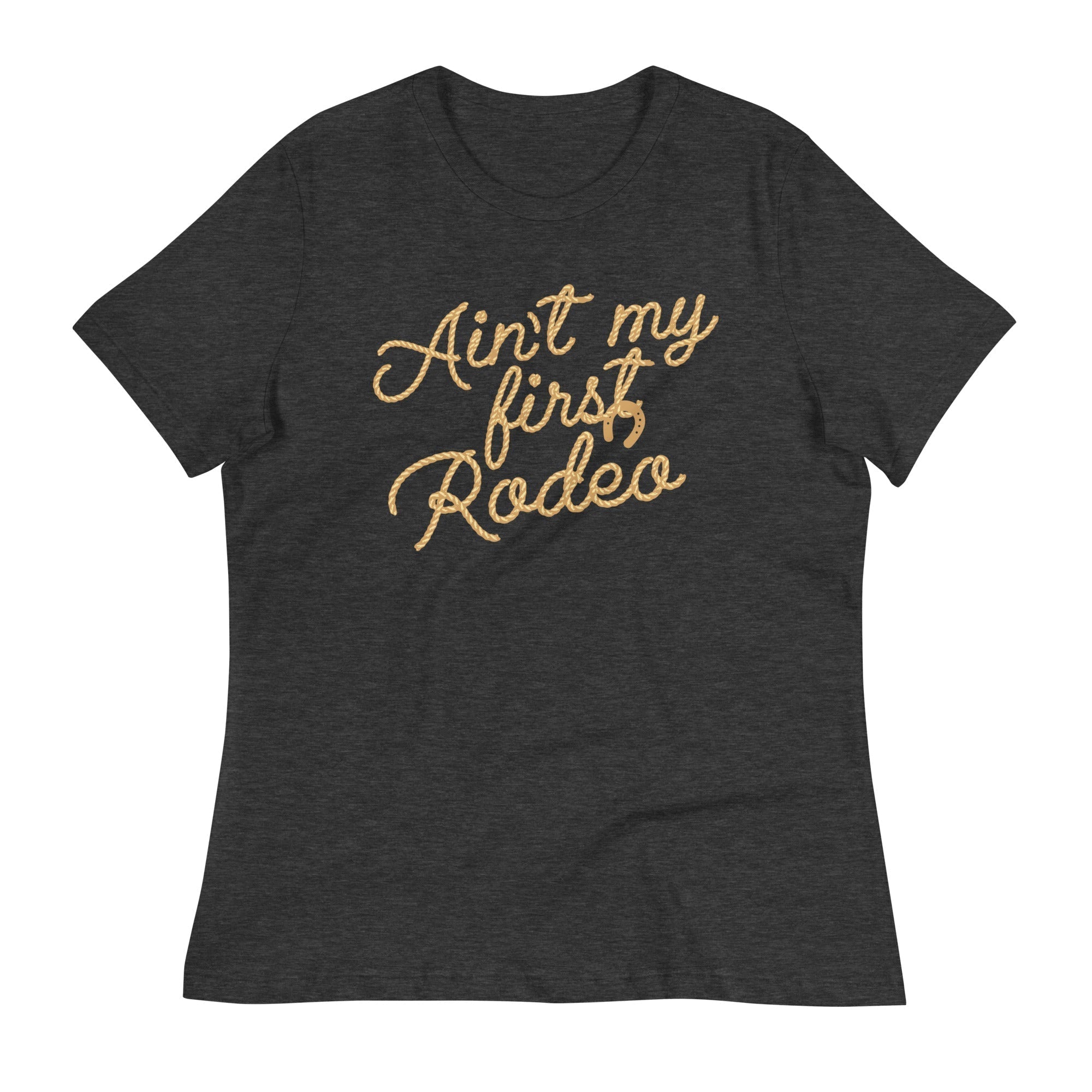 Ain't My First Rodeo Women's Signature Tee Hoodie, Sweatshirt | CoreVibeTees.com (Image 1)
