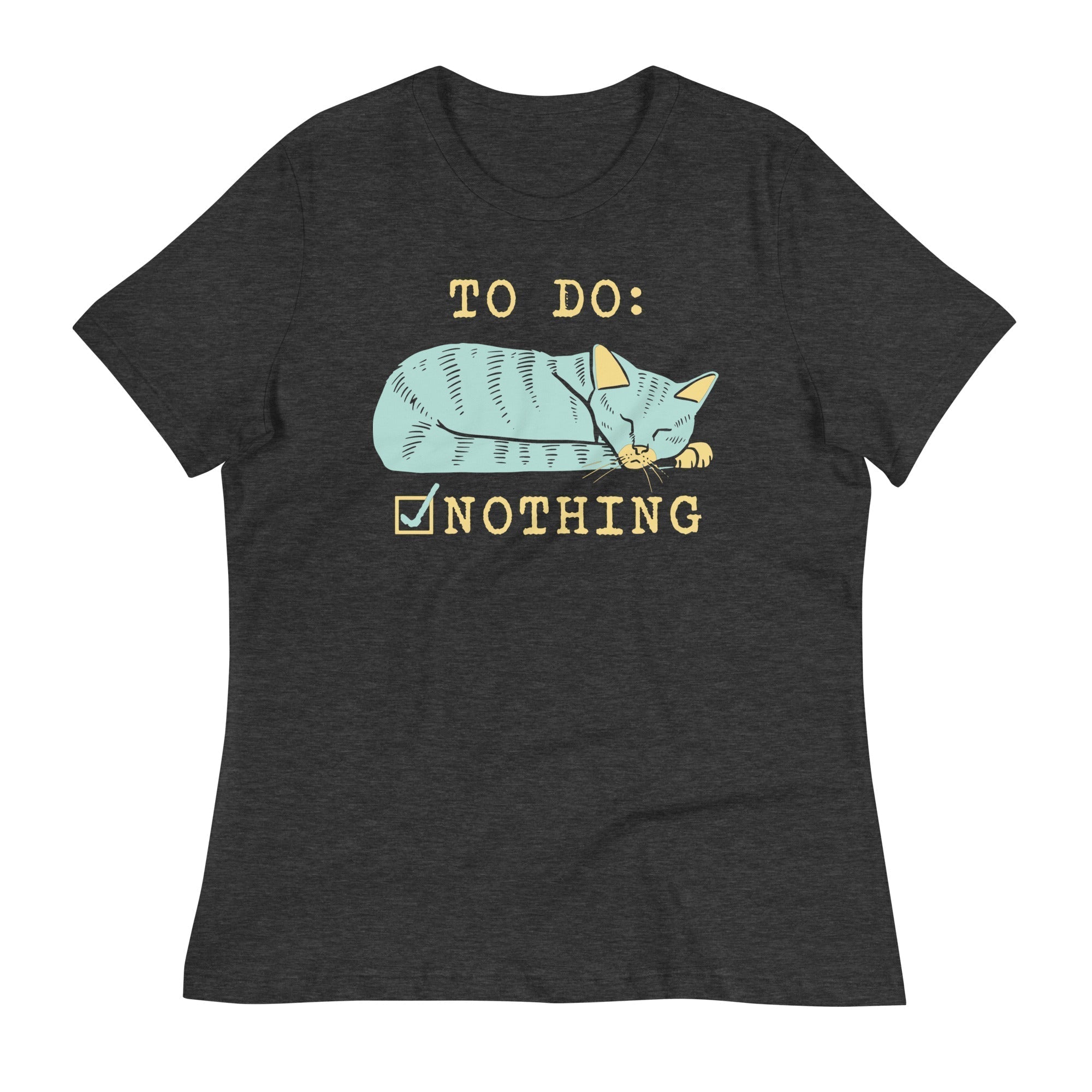 To Do: Nothing Women's Signature Tee Hoodie, Sweatshirt | CoreVibeTees.com (Image 1)