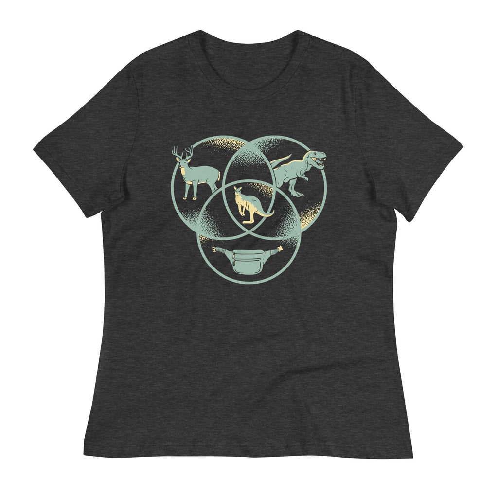 Kangaroo Venn Diagram Women's Signature Tee Hoodie, Sweatshirt | CoreVibeTees.com (Image 3)