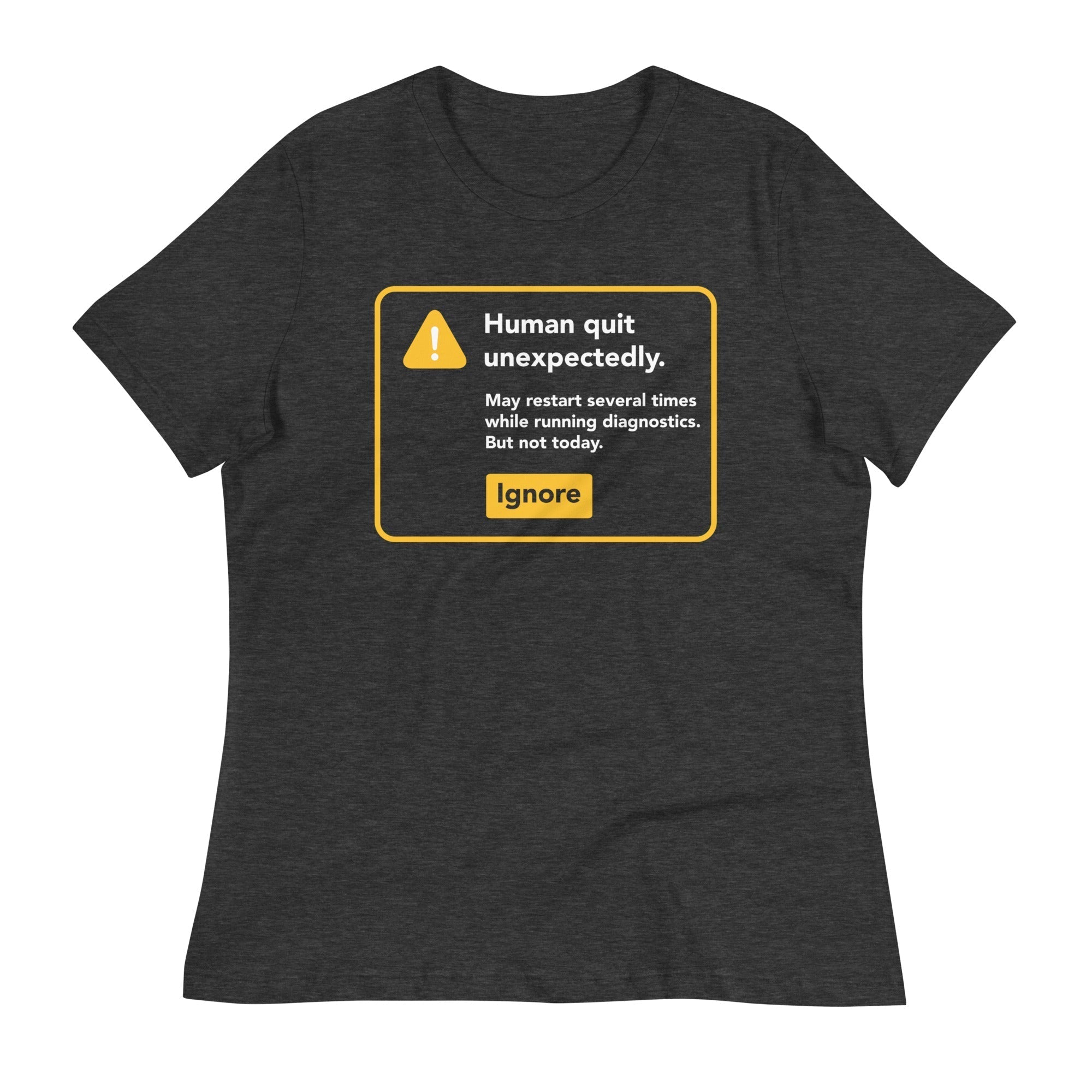 Human Quit Unexpectedly Women's Signature Tee Hoodie, Sweatshirt | CoreVibeTees.com (Image 3)
