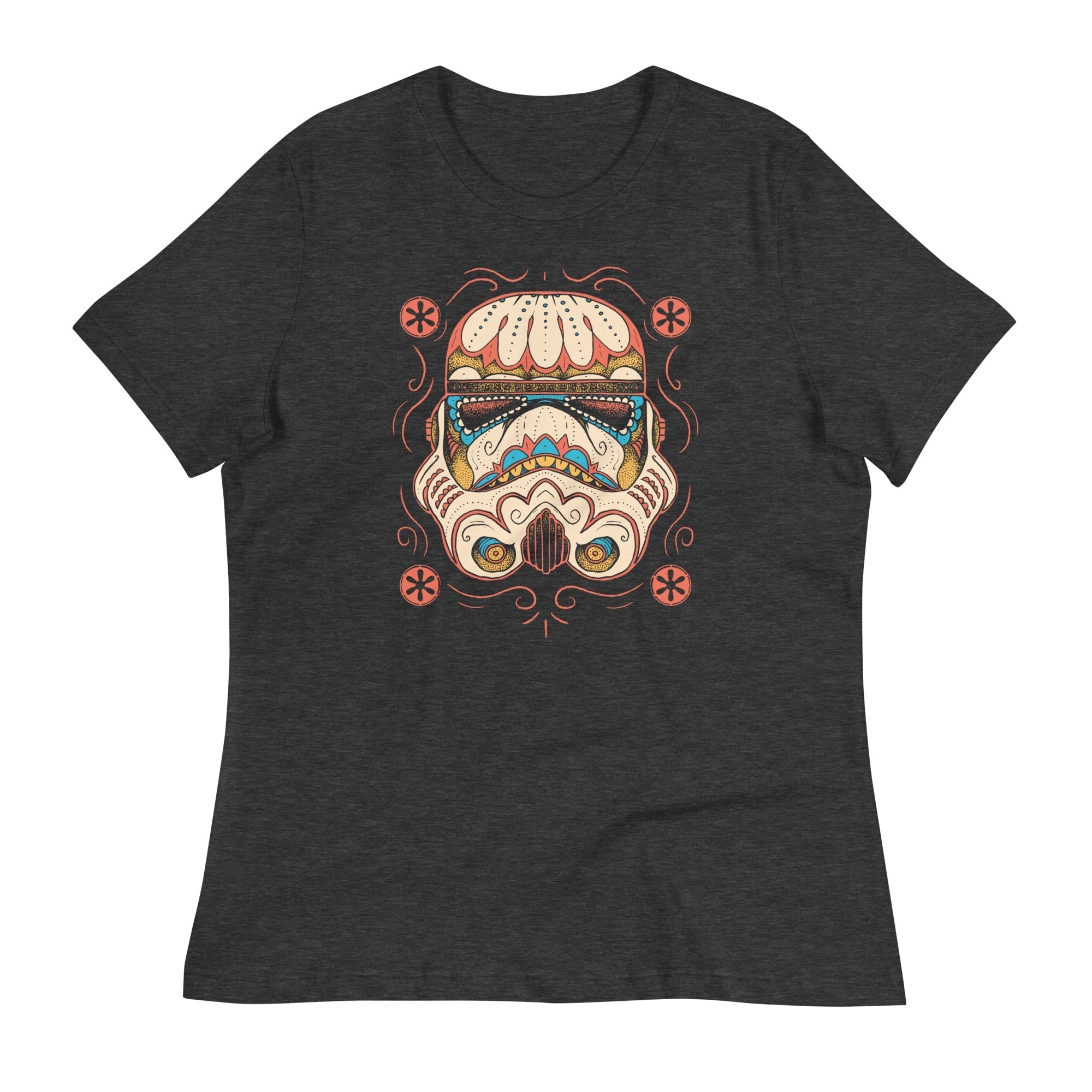 Sugar Skull Trooper Women's Signature Tee Hoodie, Sweatshirt | CoreVibeTees.com (Image 2)