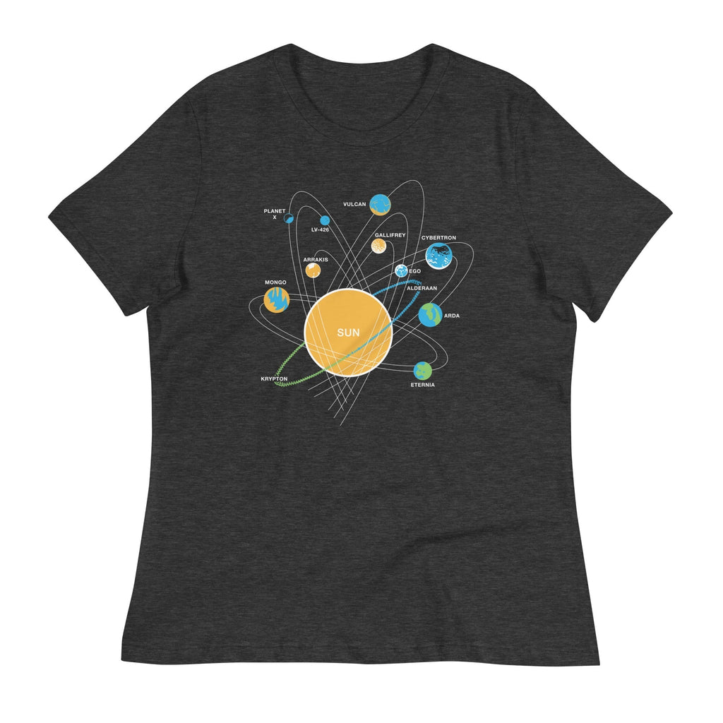 Solar System Women's Signature Tee Hoodie, Sweatshirt | CoreVibeTees.com (Image 3)