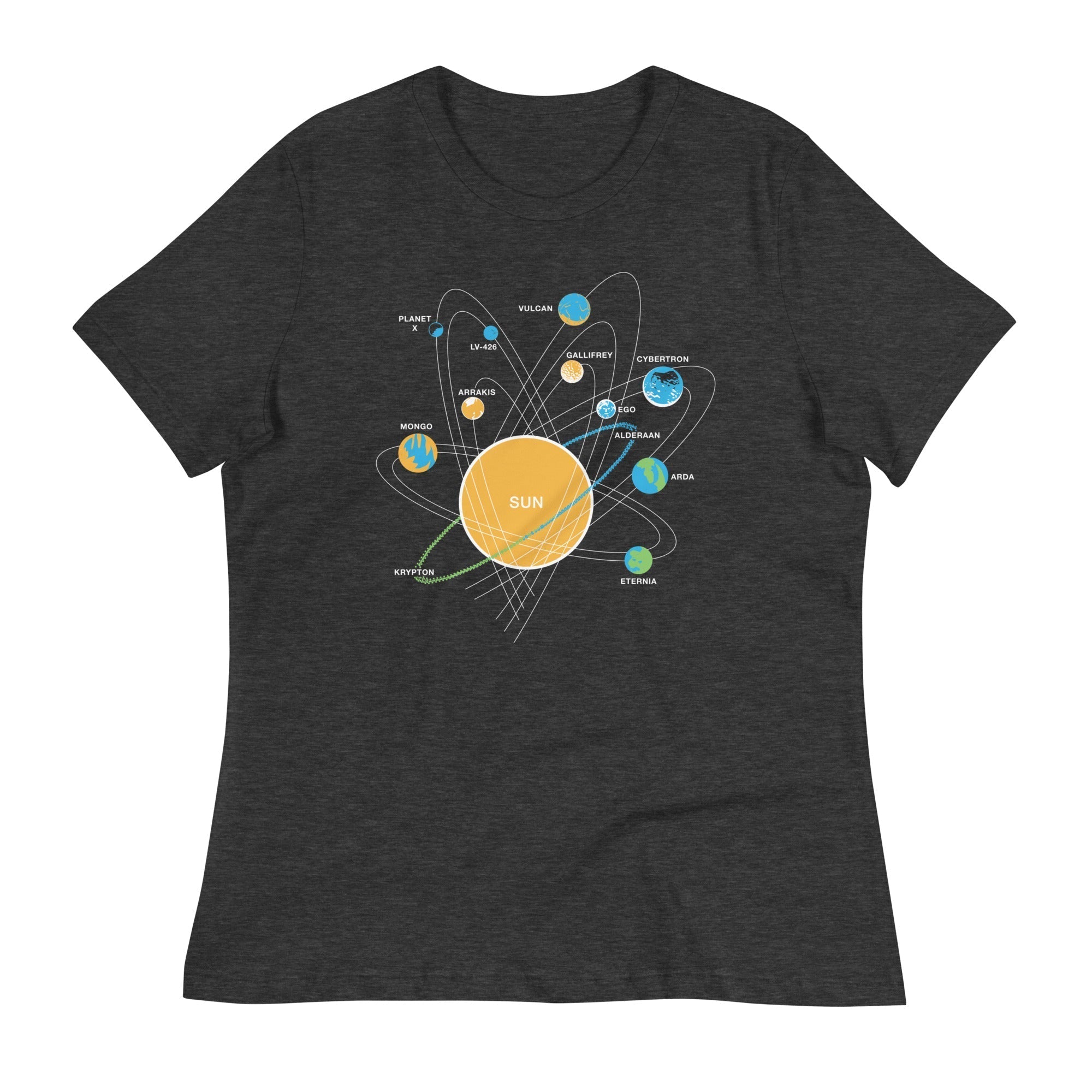 Solar System Women's Signature Tee Hoodie, Sweatshirt | CoreVibeTees.com (Image 3)