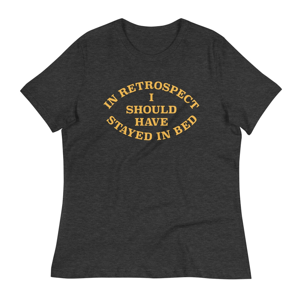 I Should Have Stayed In Bed Women's Signature Tee Hoodie, Sweatshirt | CoreVibeTees.com (Image 3)