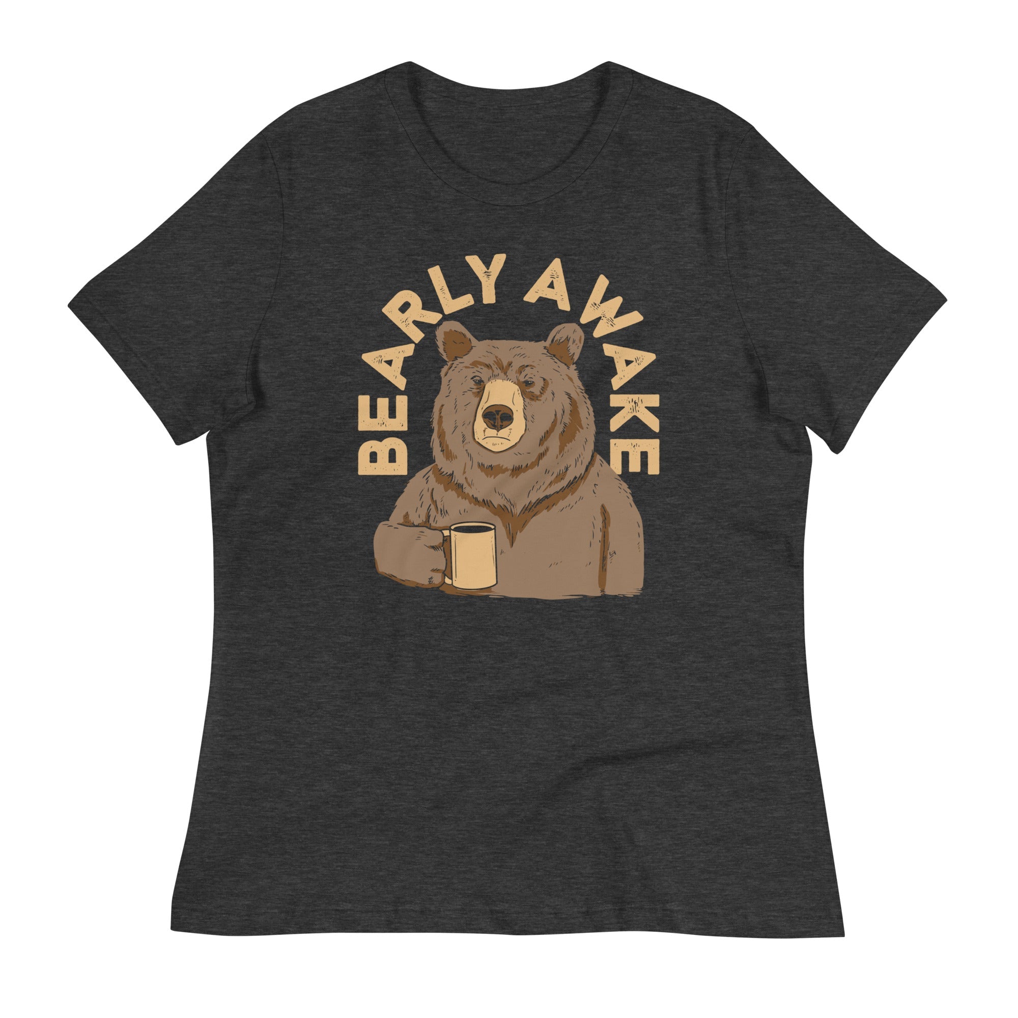 Bearly Awake Women's Signature Tee Hoodie, Sweatshirt | CoreVibeTees.com (Image 3)