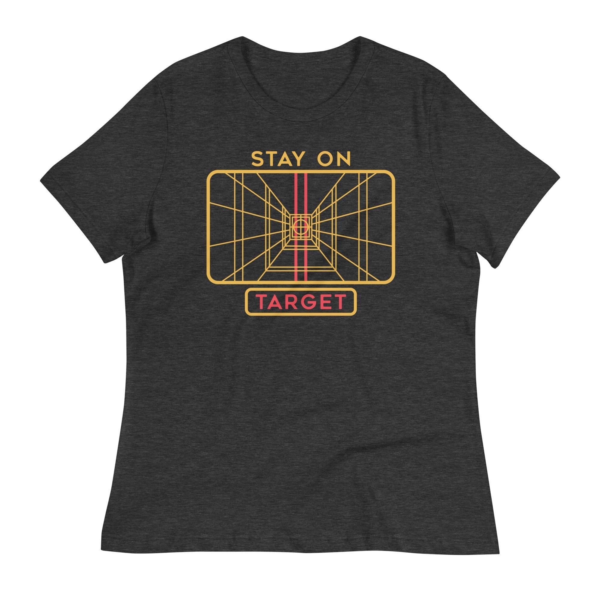 Stay On Target Women's Signature Tee Hoodie, Sweatshirt | CoreVibeTees.com (Image 3)