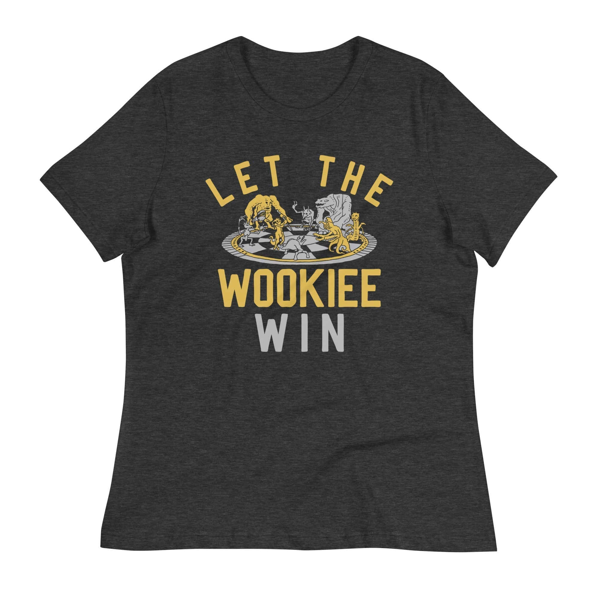 Let The Wookiee Win Women's Signature Tee Hoodie, Sweatshirt | CoreVibeTees.com (Image 3)