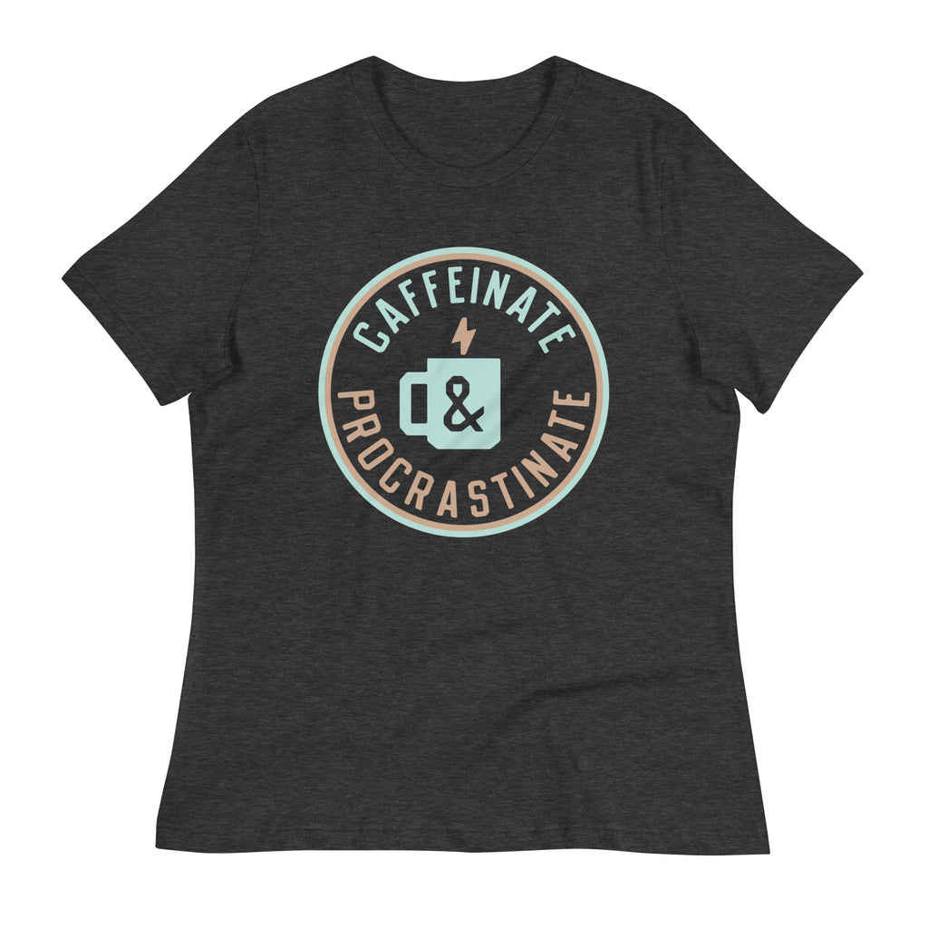 Caffeinate And Procrastinate Women's Signature Tee Hoodie, Sweatshirt | CoreVibeTees.com (Image 3)