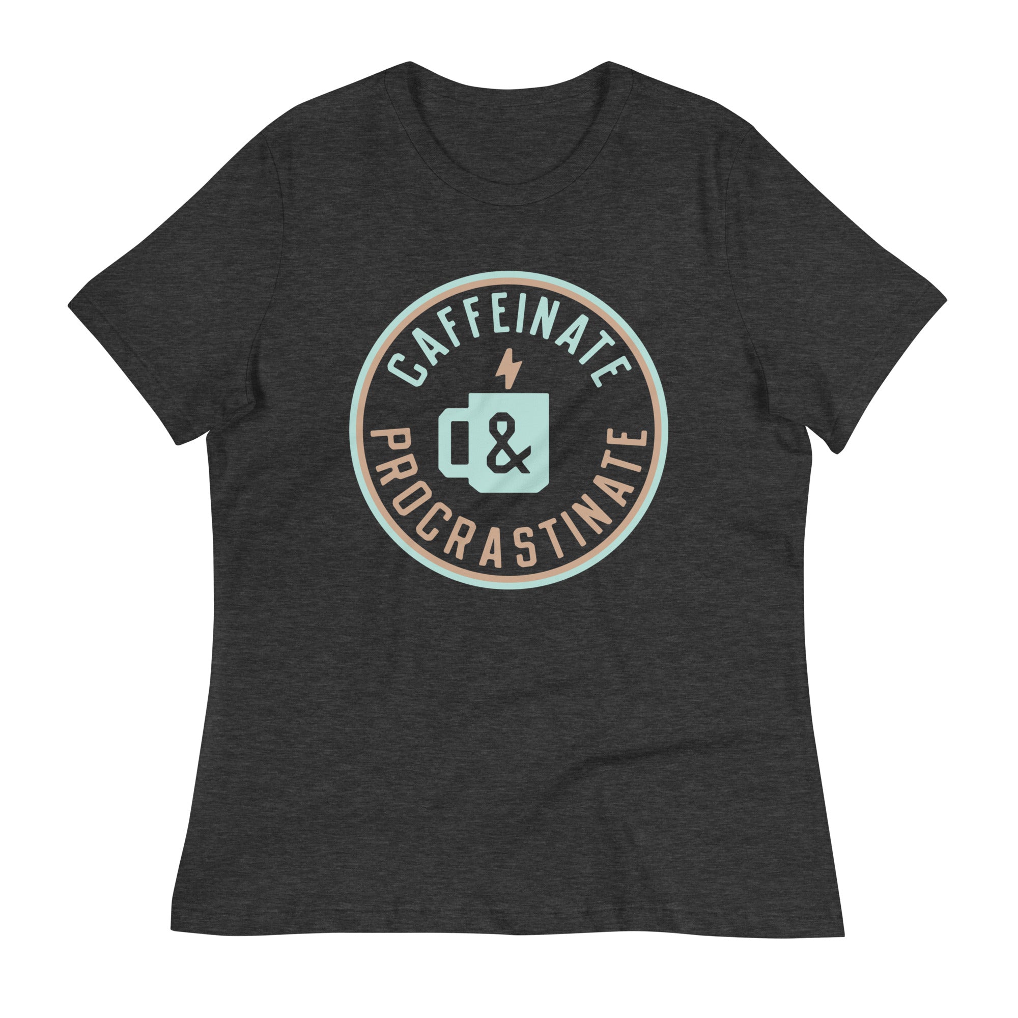 Caffeinate And Procrastinate Women's Signature Tee Hoodie, Sweatshirt | CoreVibeTees.com (Image 3)