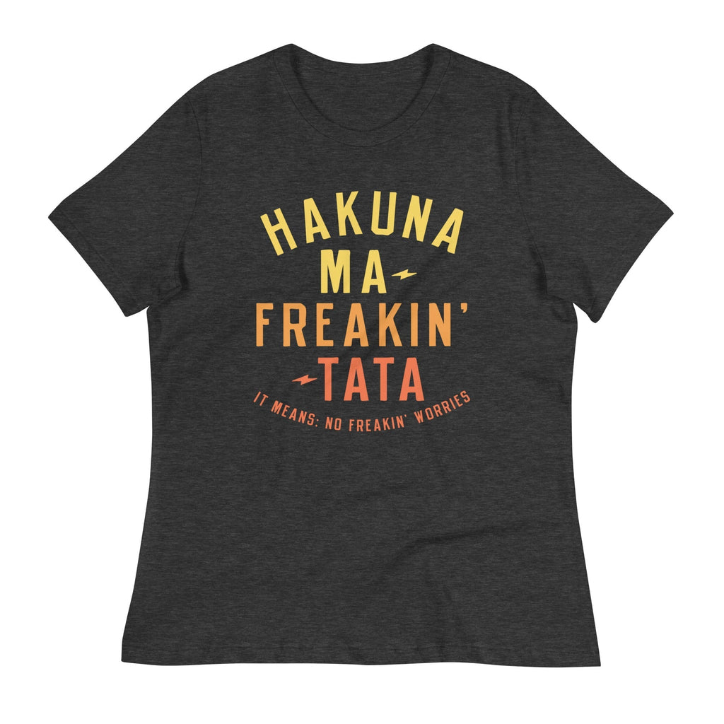 Hakuna Ma-Freakin-Tata Women's Signature Tee Hoodie, Sweatshirt | CoreVibeTees.com (Image 3)