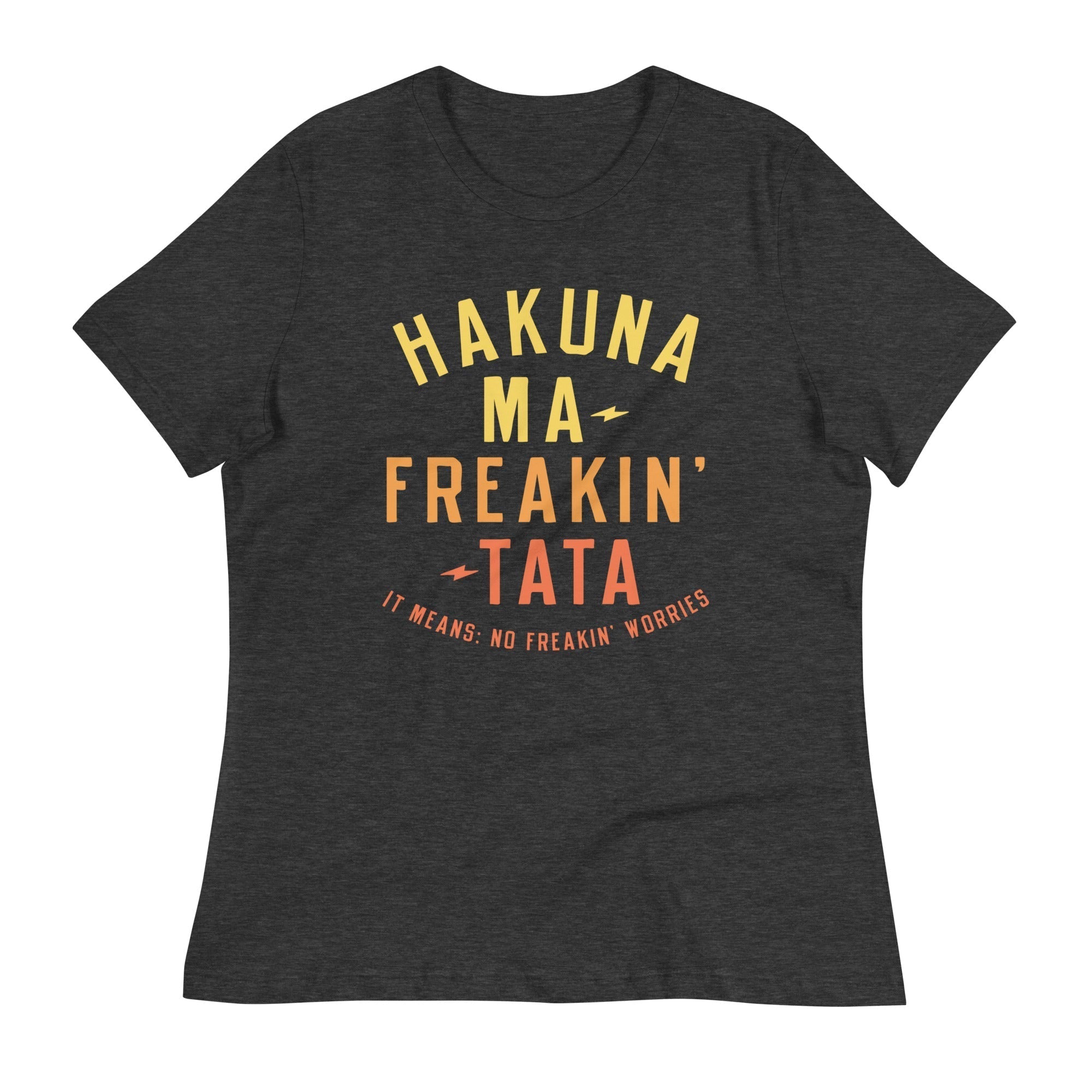 Hakuna Ma-Freakin-Tata Women's Signature Tee Hoodie, Sweatshirt | CoreVibeTees.com (Image 3)