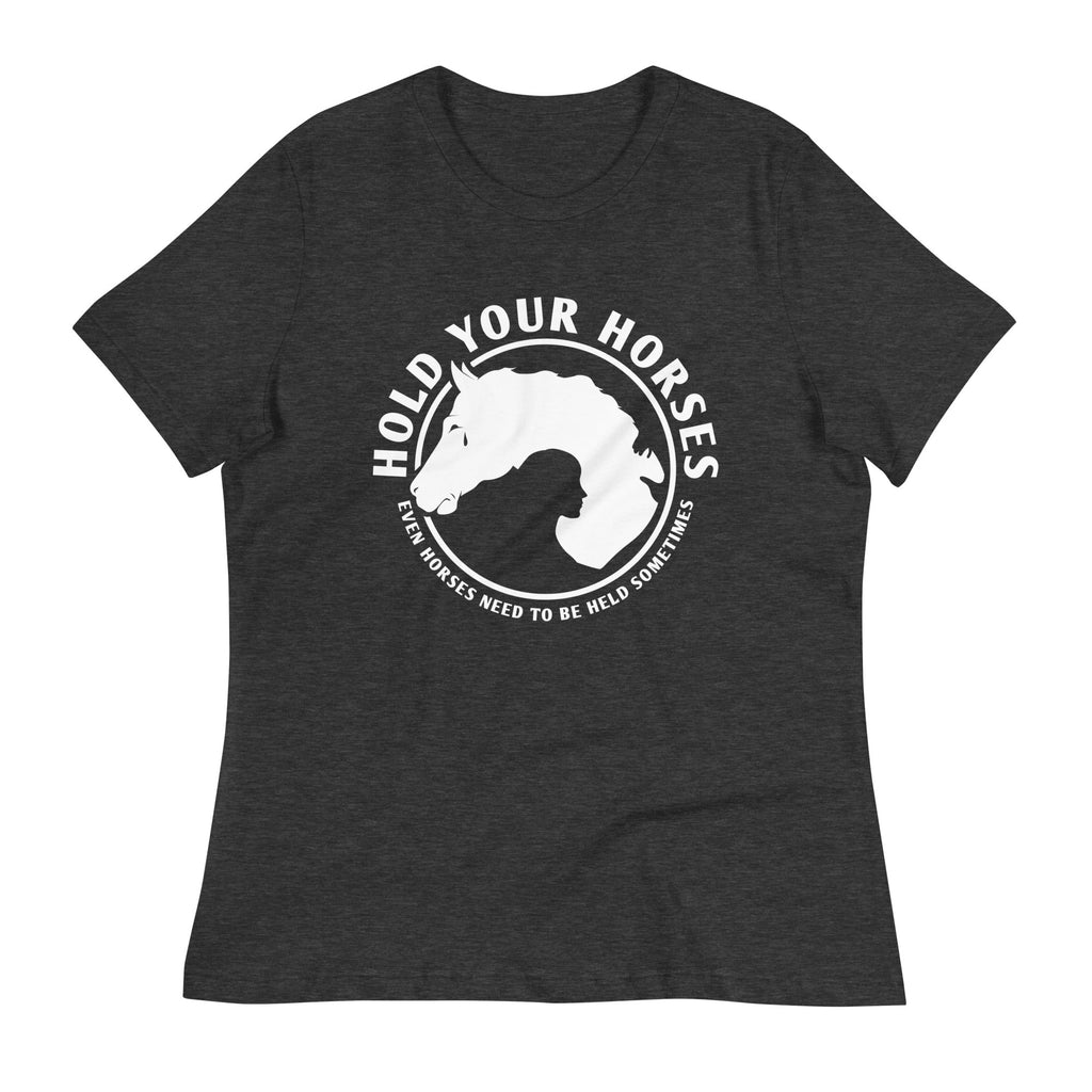 Hold Your Horses Women's Signature Tee Hoodie, Sweatshirt | CoreVibeTees.com (Image 4)