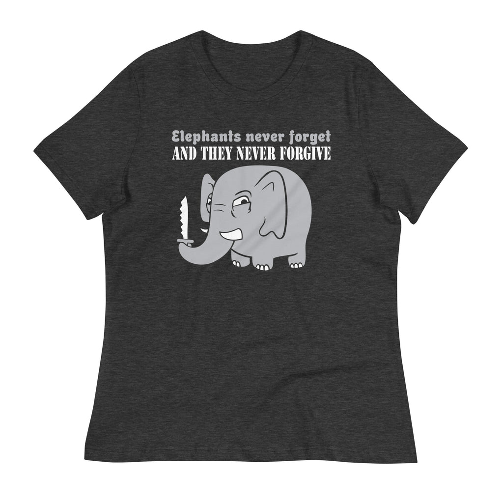 Elephants Never Forgive Women's Signature Tee Hoodie, Sweatshirt | CoreVibeTees.com (Image 3)