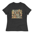 Believe In Your Shelf Women's Signature Tee Hoodie, Sweatshirt | CoreVibeTees.com (Image 1)