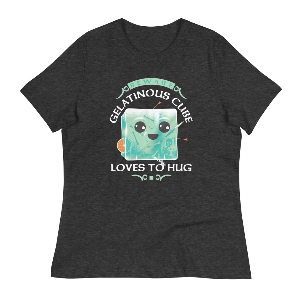 Gelatinous Cube Loves To Hug Women's Signature Tee Hoodie, Sweatshirt | CoreVibeTees.com (Image 2)