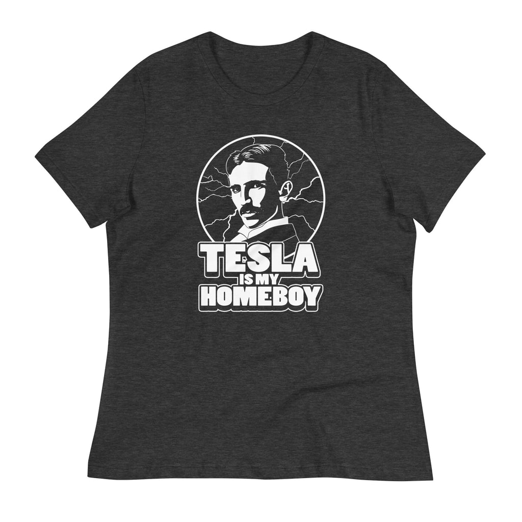Tesla Is My Homeboy Women's Signature Tee Hoodie, Sweatshirt | CoreVibeTees.com (Image 3)