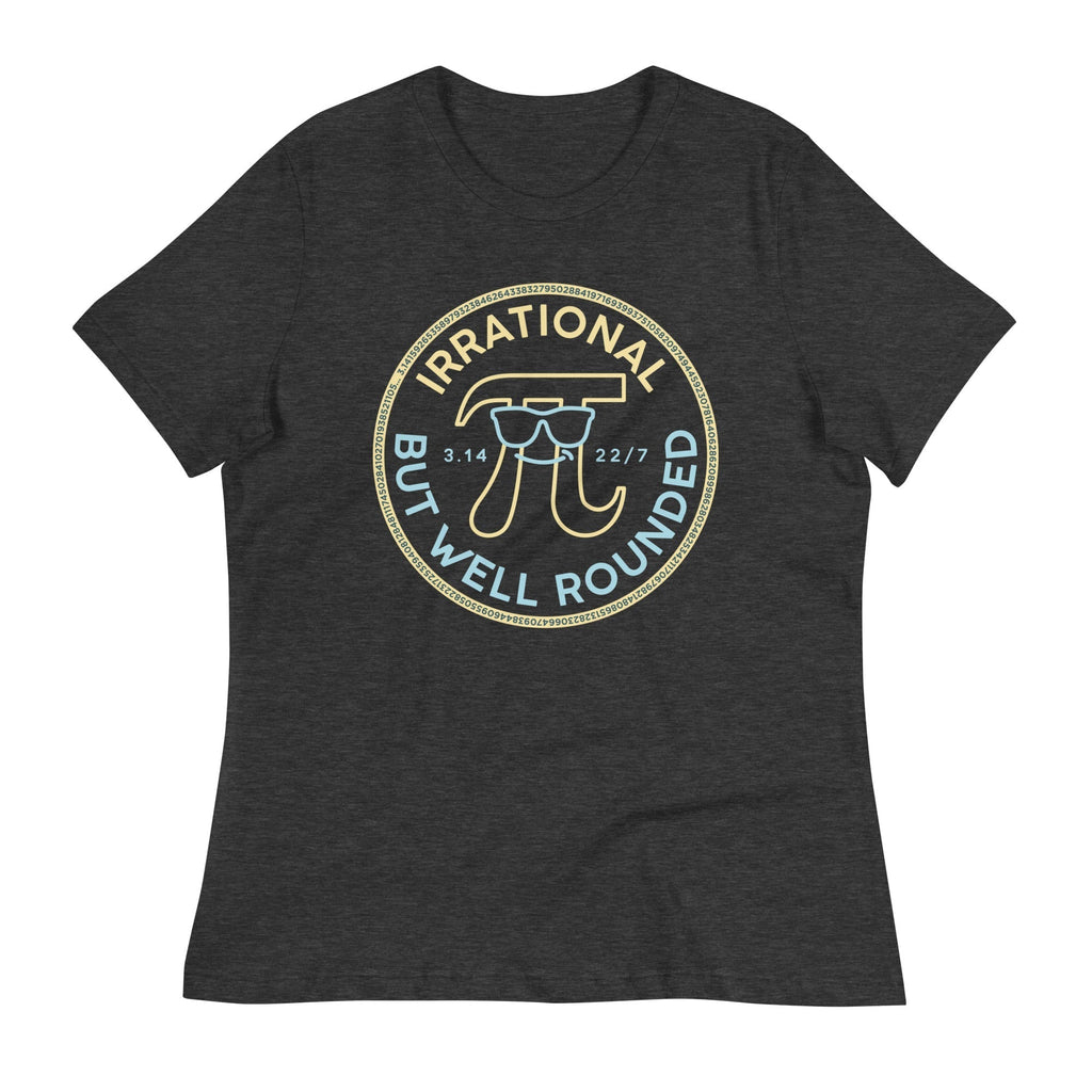 Irrational But Well Rounded Women's Signature Tee Hoodie, Sweatshirt | CoreVibeTees.com (Image 3)