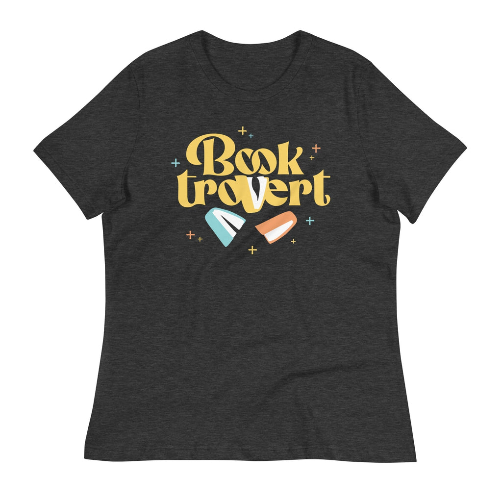 Booktrovert Women's Signature Tee Hoodie, Sweatshirt | CoreVibeTees.com (Image 4)