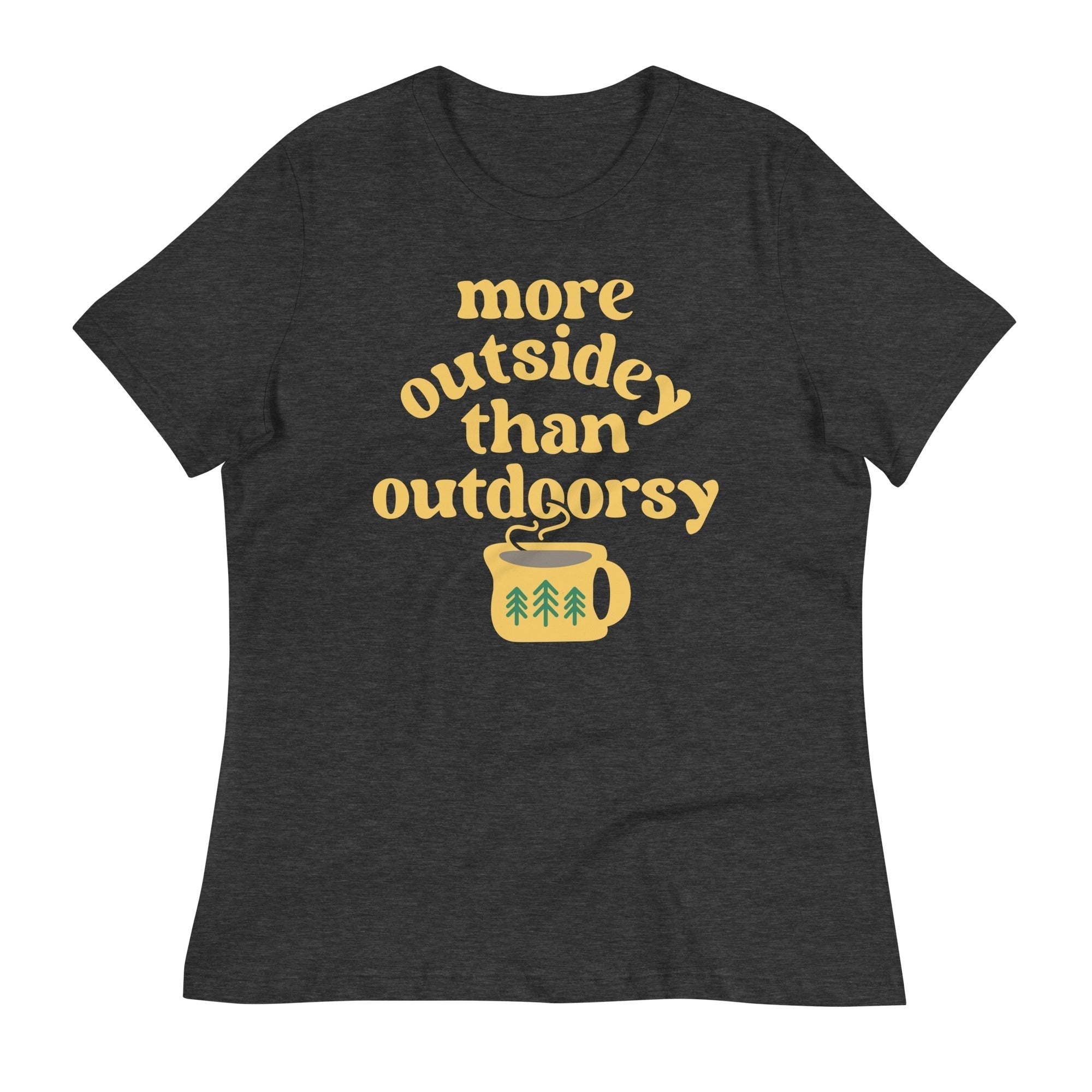 More Outsidey Than Outdoorsy Women's Signature Tee Hoodie, Sweatshirt | CoreVibeTees.com (Image 4)