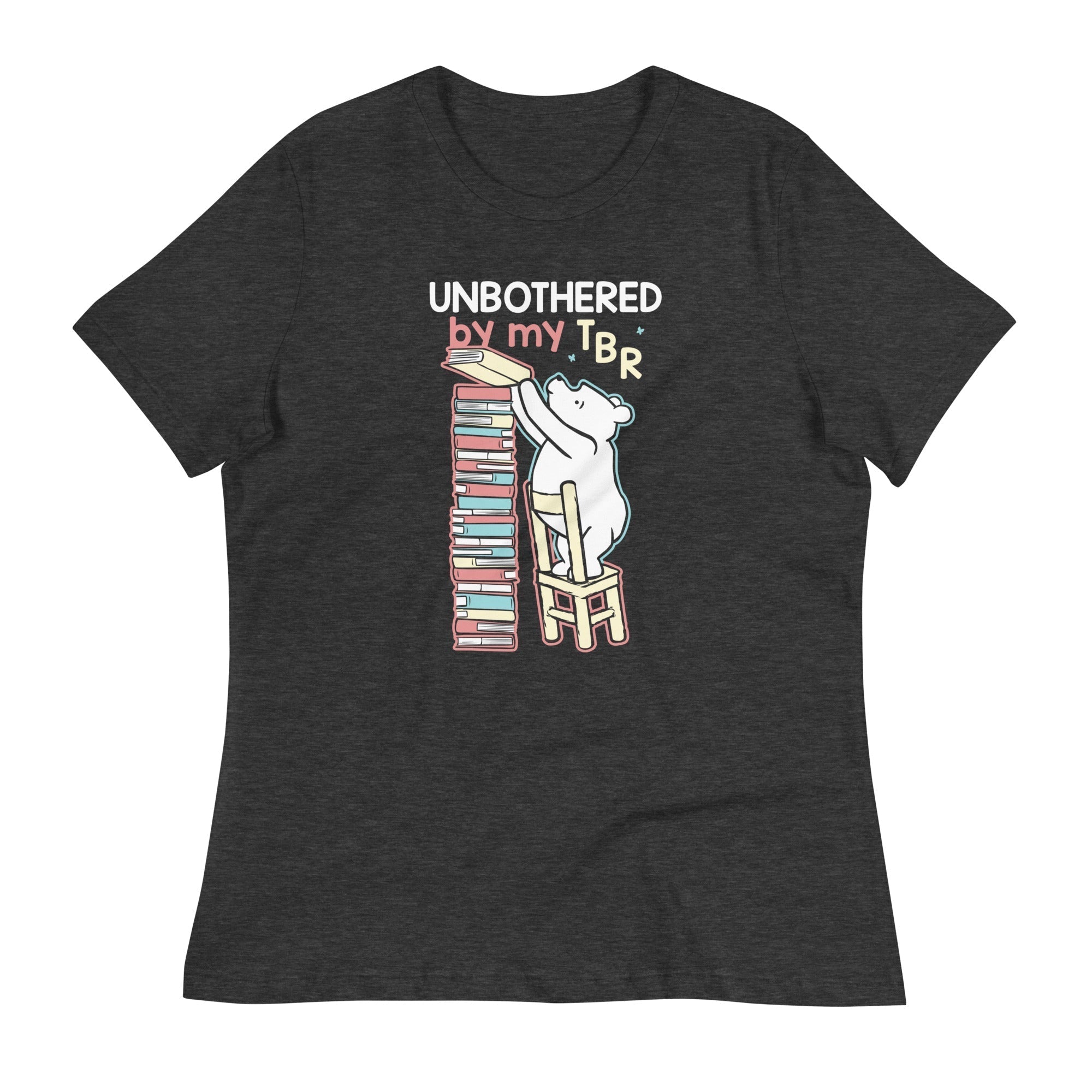 Unbothered By My TBR Women's Signature Tee Hoodie, Sweatshirt | CoreVibeTees.com (Image 1)