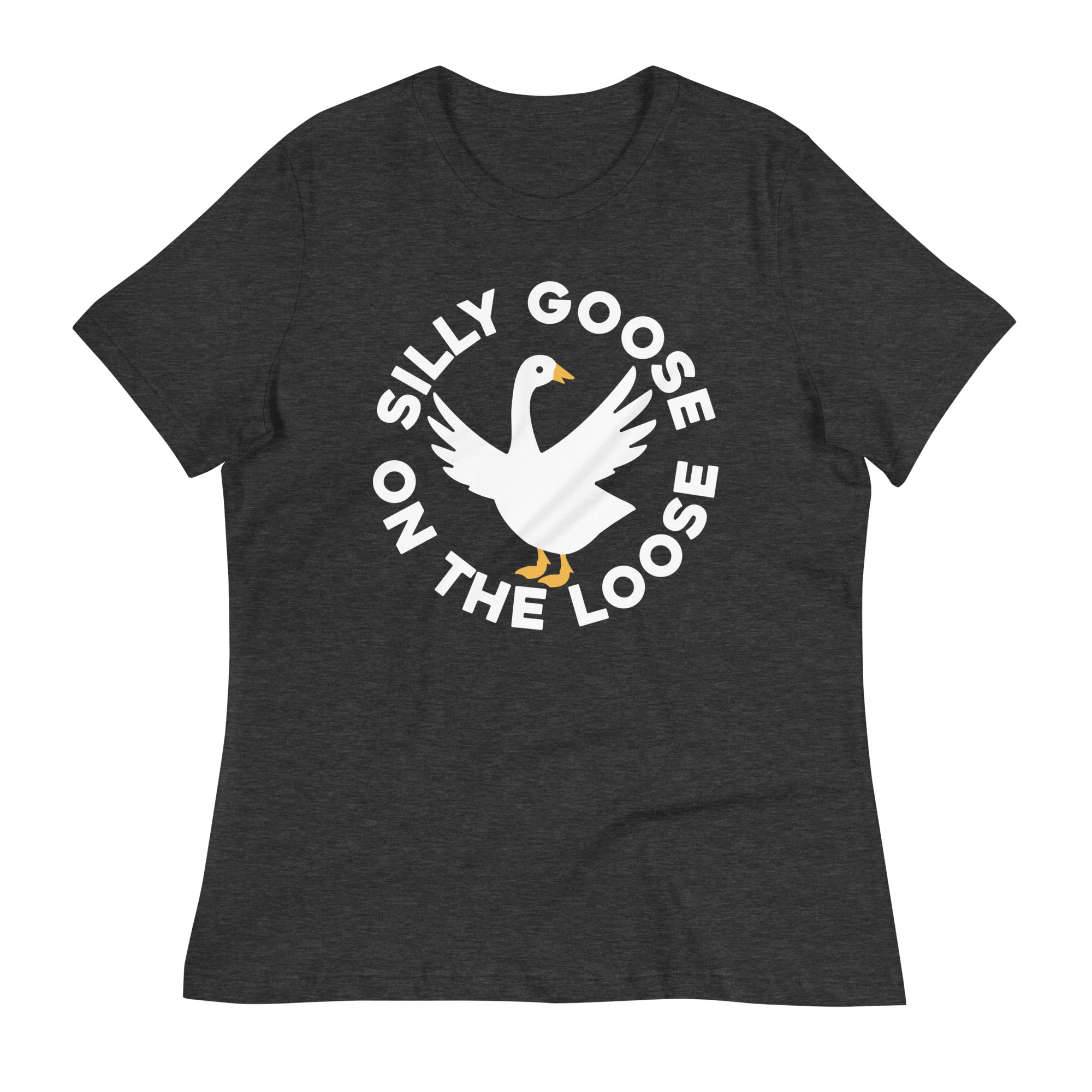 Silly Goose On The Loose Women's Signature Tee Hoodie, Sweatshirt | CoreVibeTees.com (Image 2)