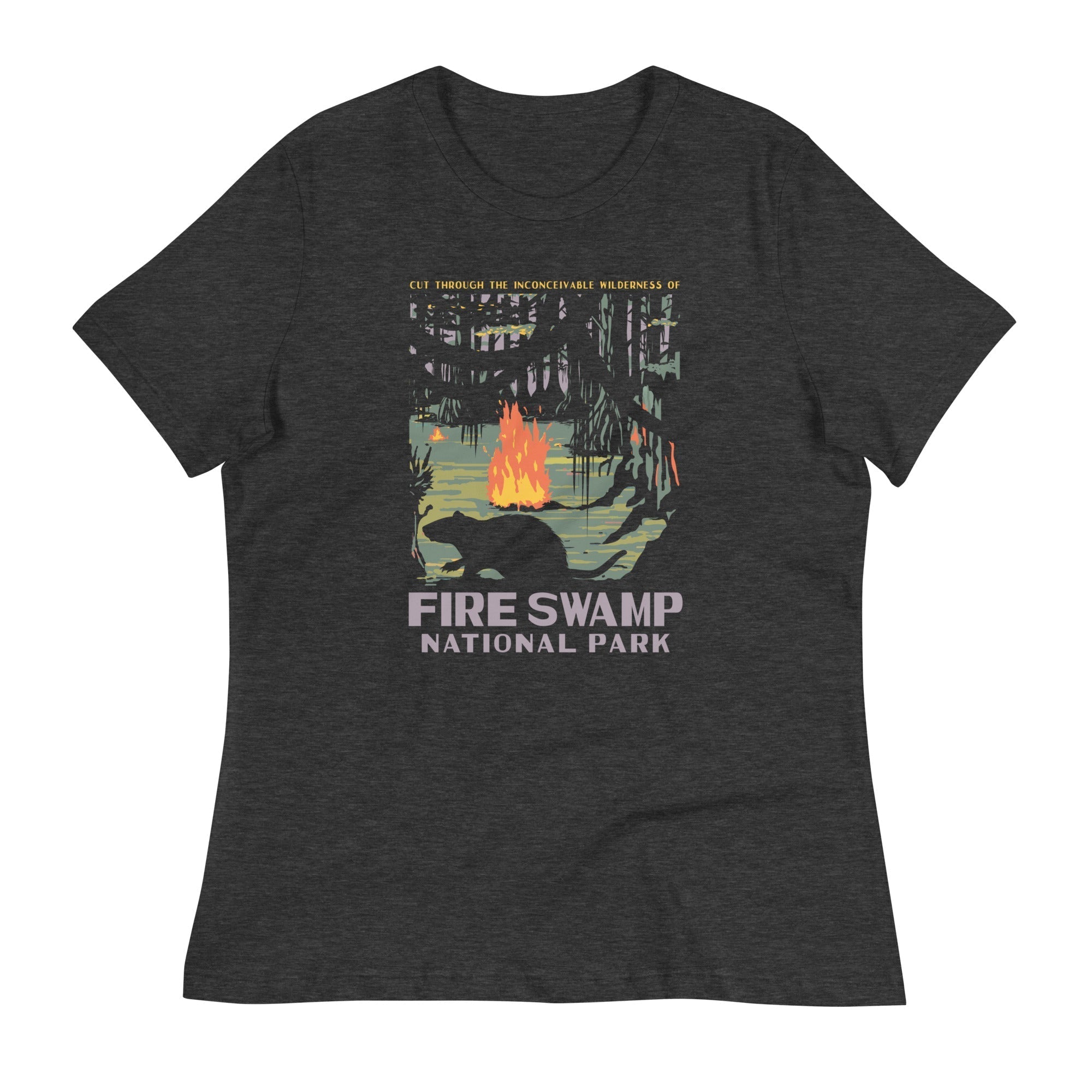 Fire Swamp National Park Women's Signature Tee Hoodie, Sweatshirt | CoreVibeTees.com (Image 2)