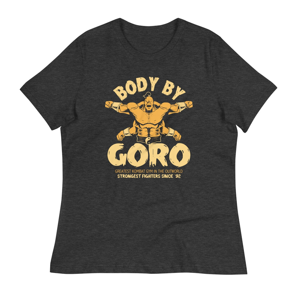 Body By Goro Women's Signature Tee Hoodie, Sweatshirt | CoreVibeTees.com (Image 3)