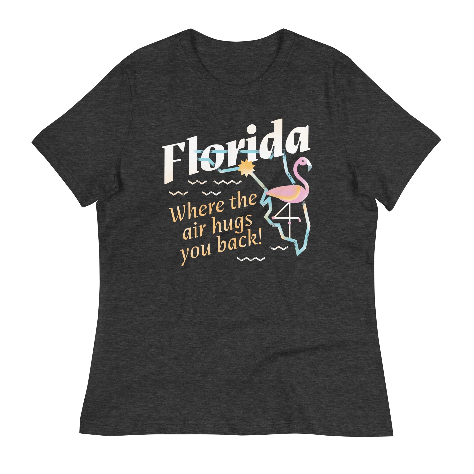 Florida Where The Air Hugs You Back Women's Signature Tee