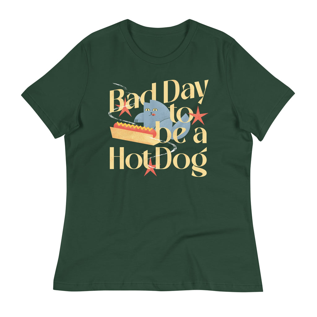 Bad Day To Be A Hot Dog Women's Signature Tee