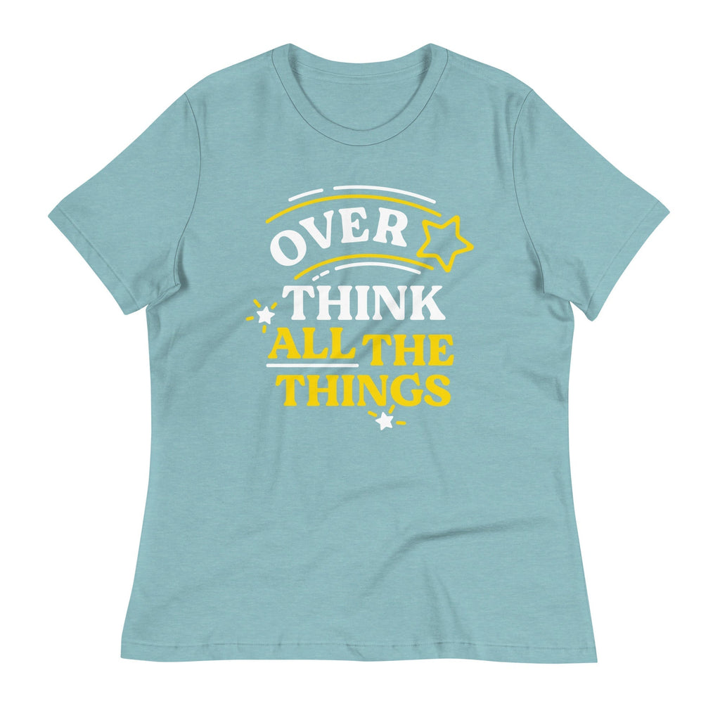 Over Think All The Things Women's Signature Tee Hoodie, Sweatshirt | CoreVibeTees.com (Image 5)