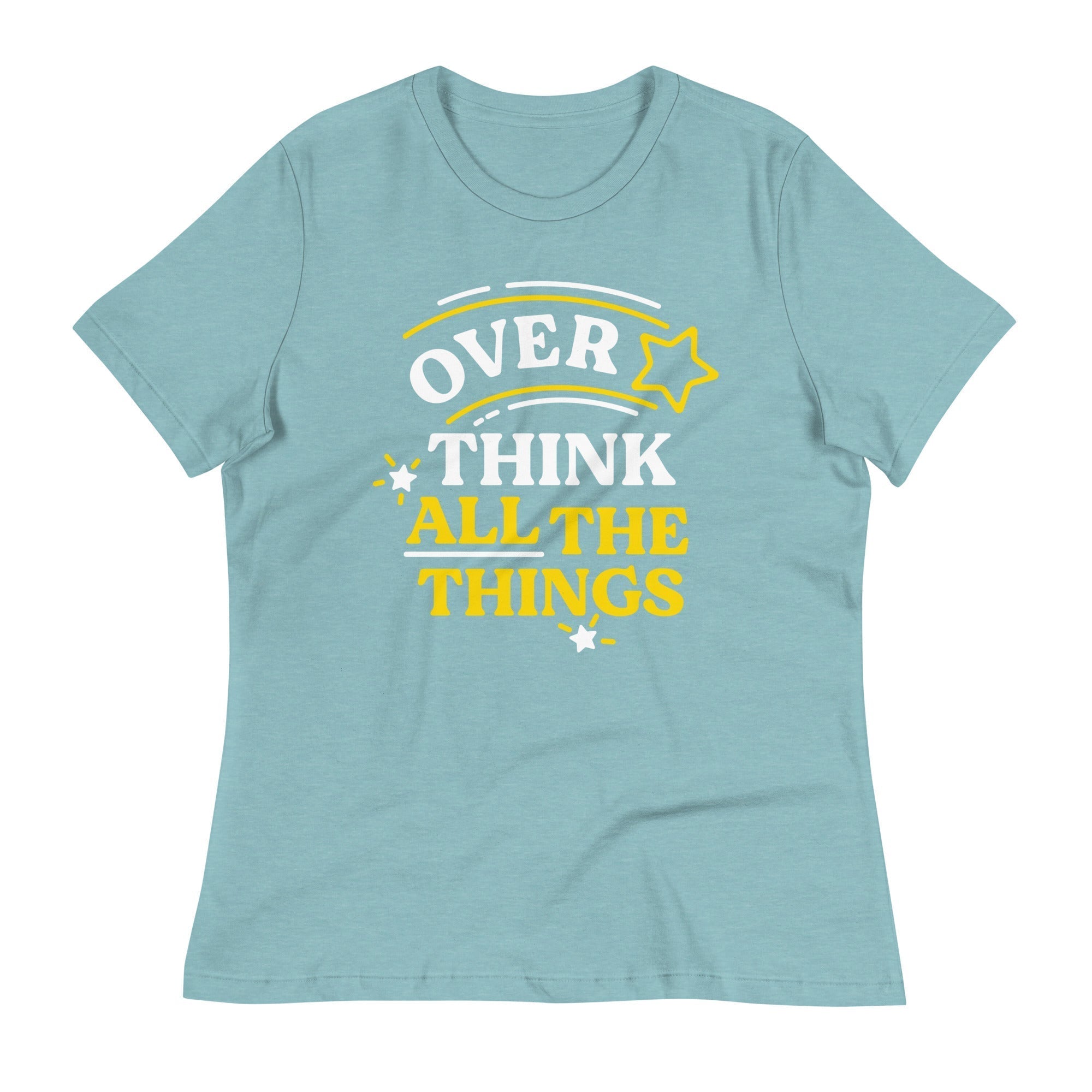 Over Think All The Things Women's Signature Tee Hoodie, Sweatshirt | CoreVibeTees.com (Image 5)