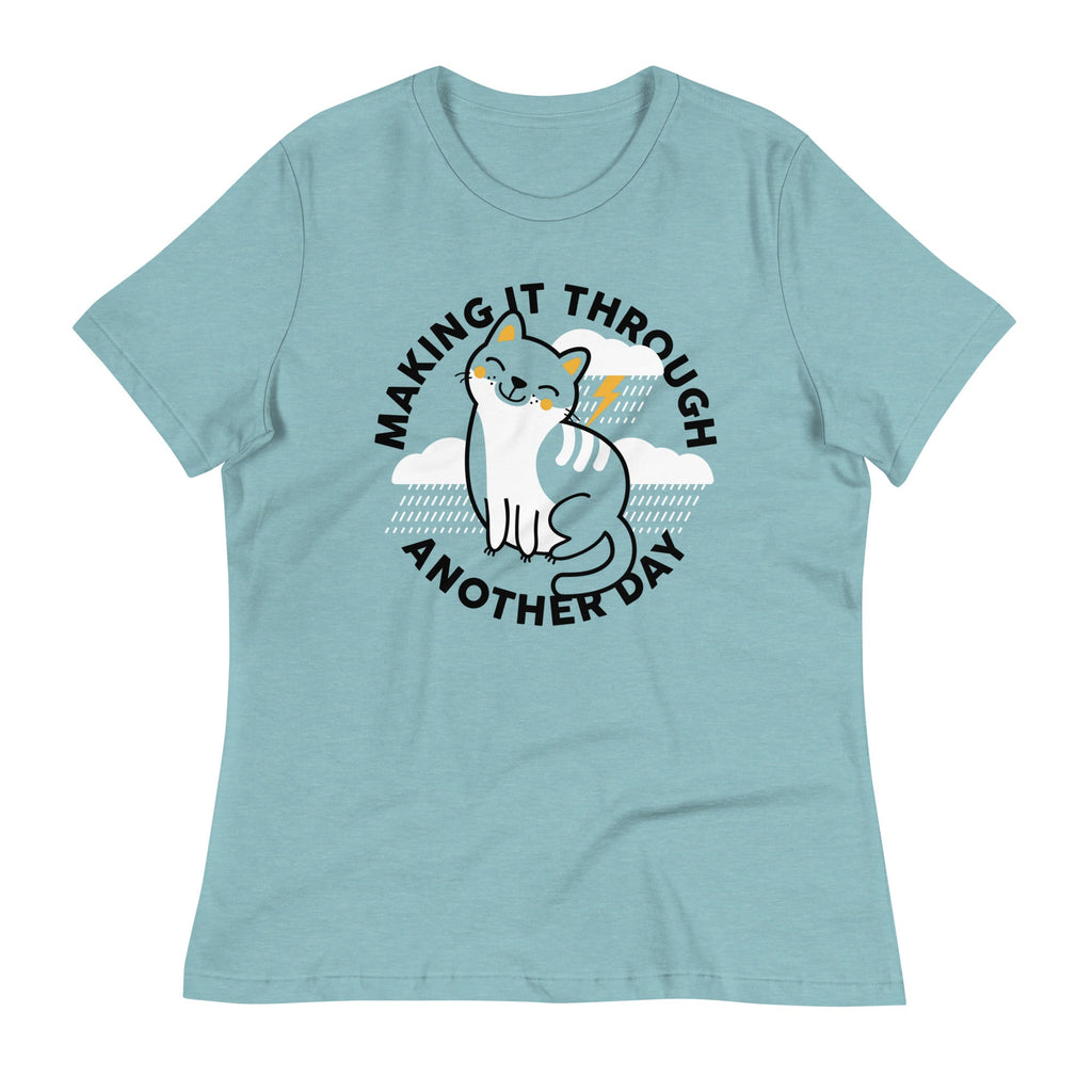 Making It Through Another Day Women's Signature Tee Hoodie, Sweatshirt | CoreVibeTees.com (Image 4)