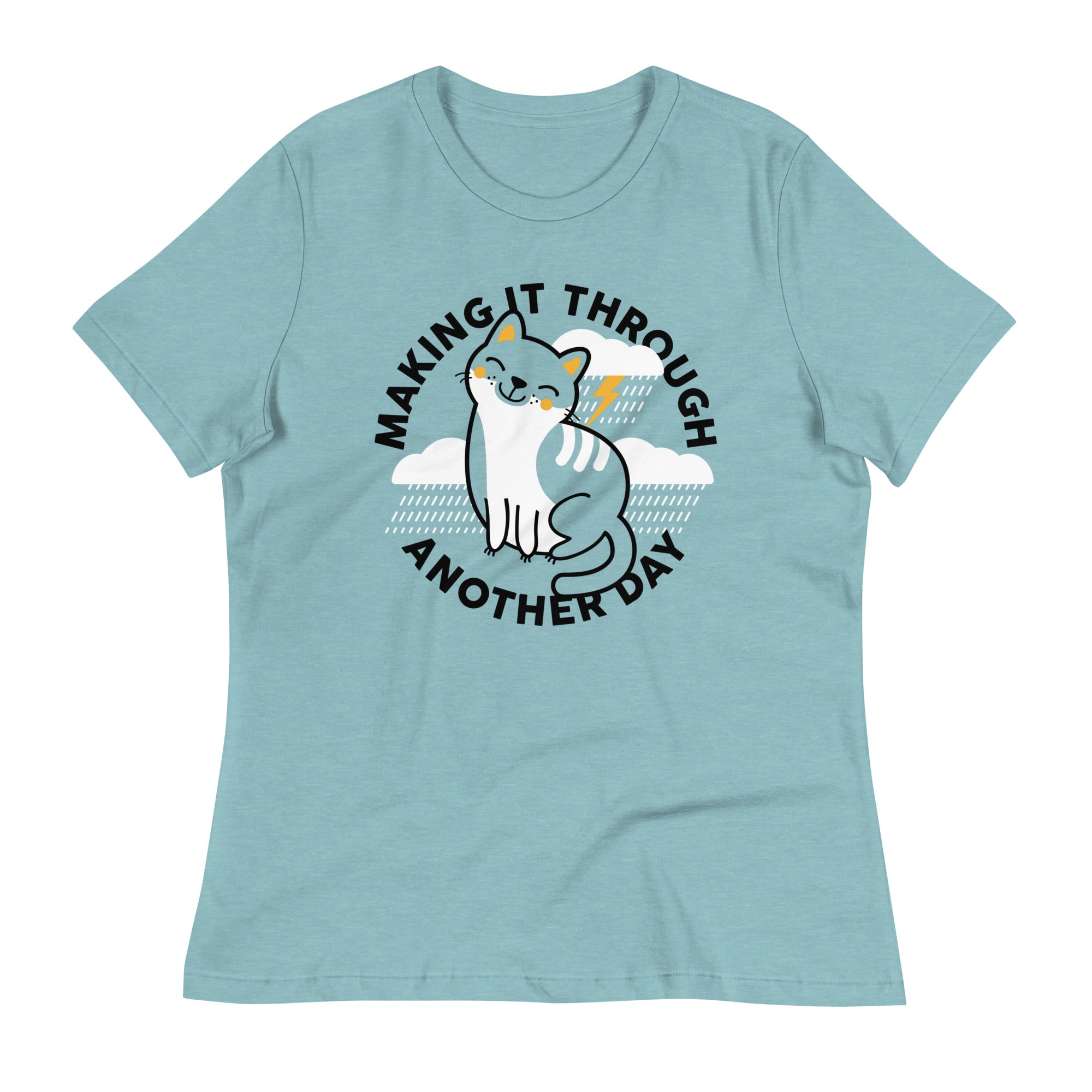 Making It Through Another Day Women's Signature Tee Hoodie, Sweatshirt | CoreVibeTees.com (Image 4)