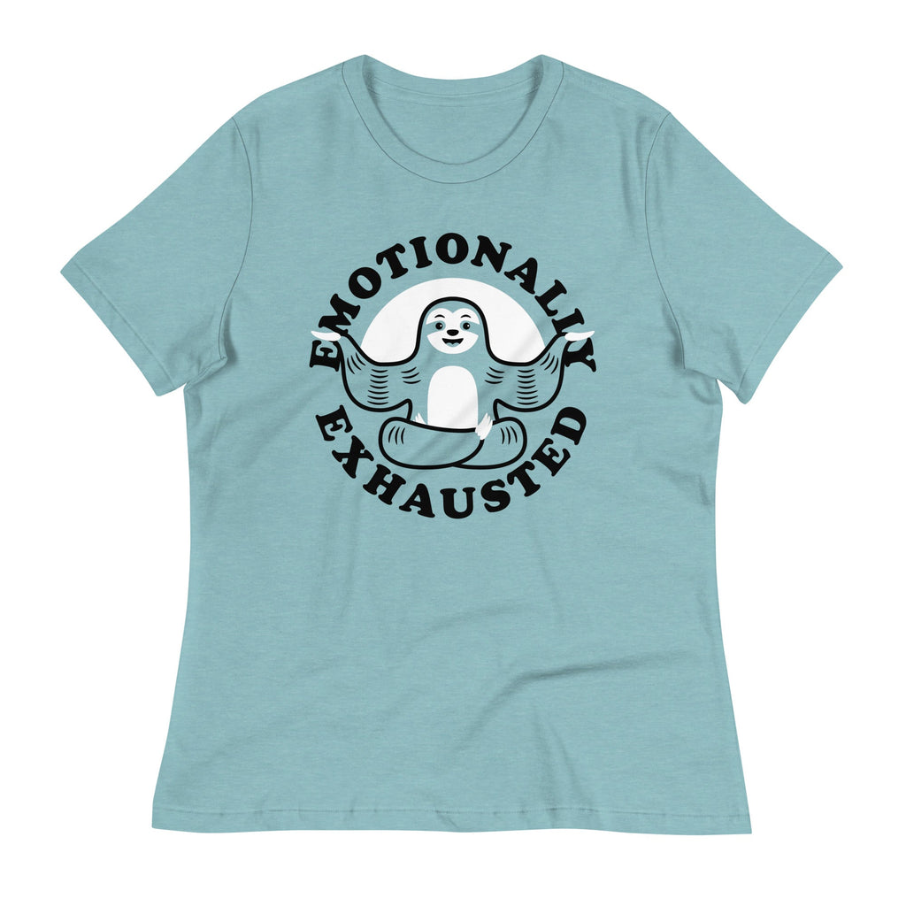 Emotionally Exhausted Women's Signature Tee Hoodie, Sweatshirt | CoreVibeTees.com (Image 2)