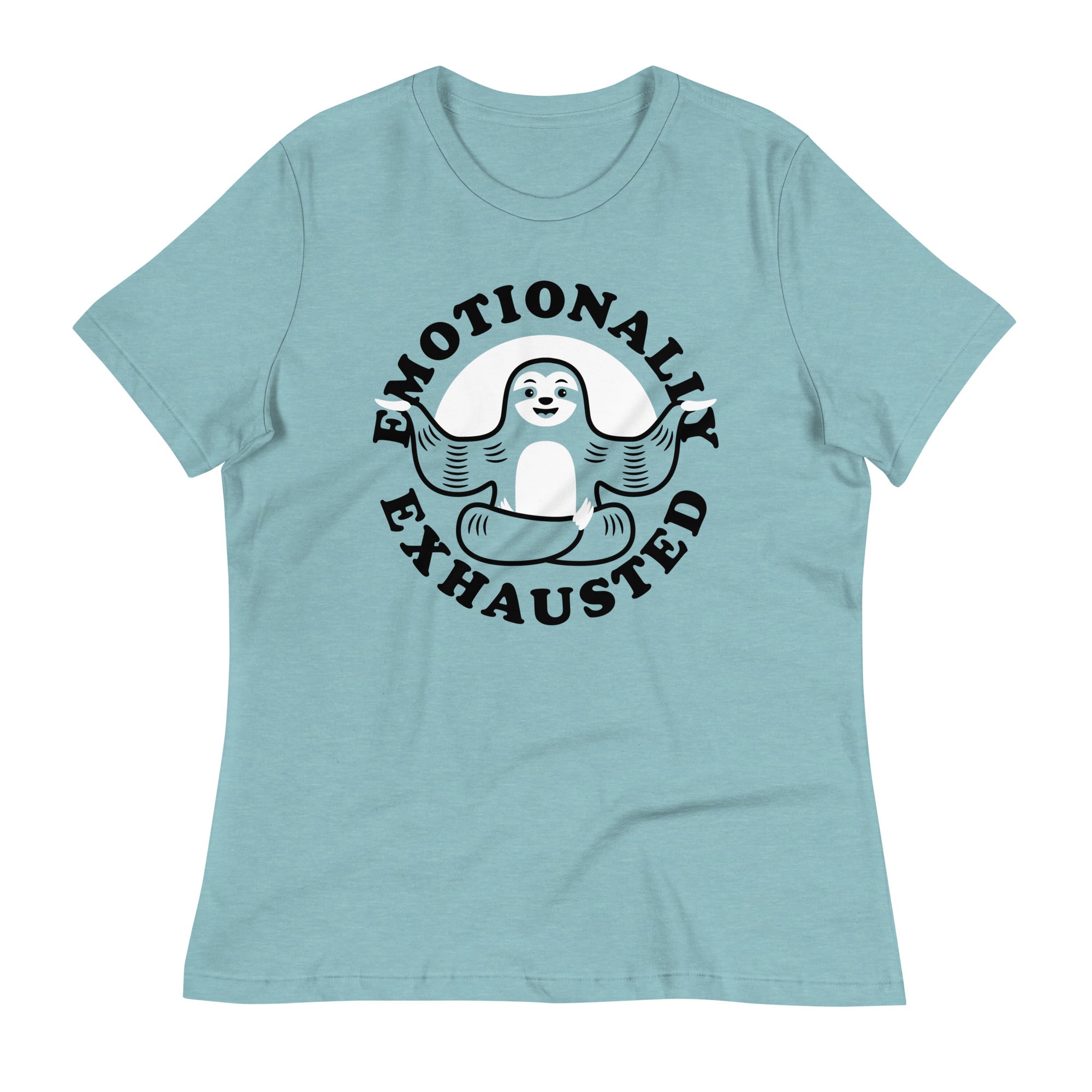 Emotionally Exhausted Women's Signature Tee Hoodie, Sweatshirt | CoreVibeTees.com (Image 2)