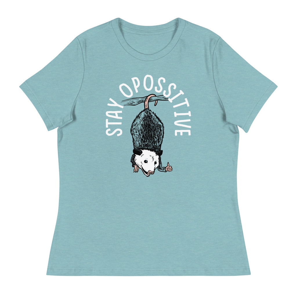 Stay Opossitive Women's Signature Tee Hoodie, Sweatshirt | CoreVibeTees.com (Image 4)