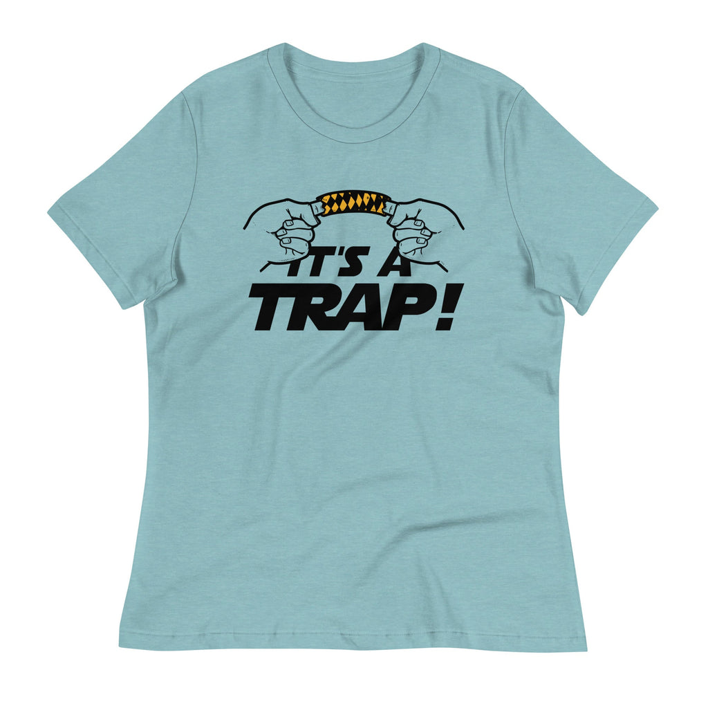 It's A Trap! Women's Signature Tee Hoodie, Sweatshirt | CoreVibeTees.com (Image 3)