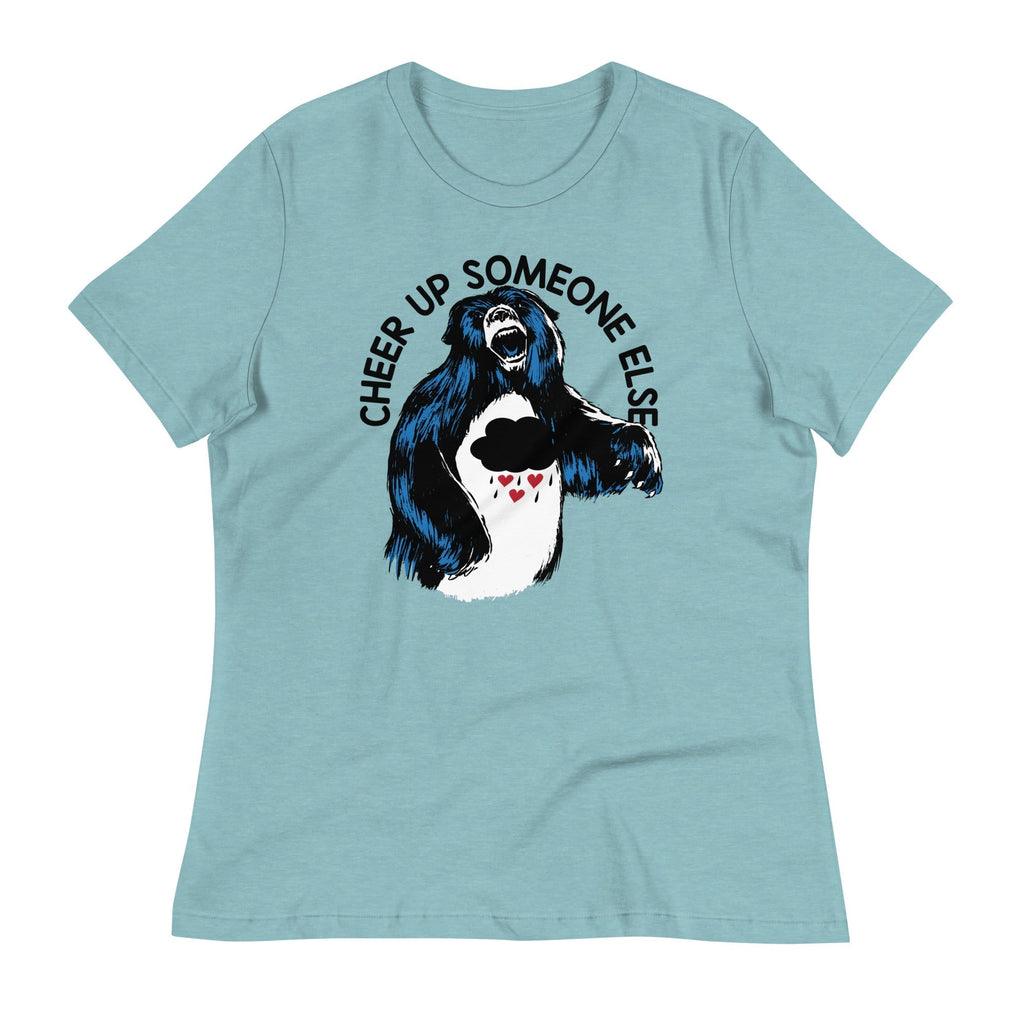 Cheer Up Someone Else Women's Signature Tee Hoodie, Sweatshirt | CoreVibeTees.com (Image 4)